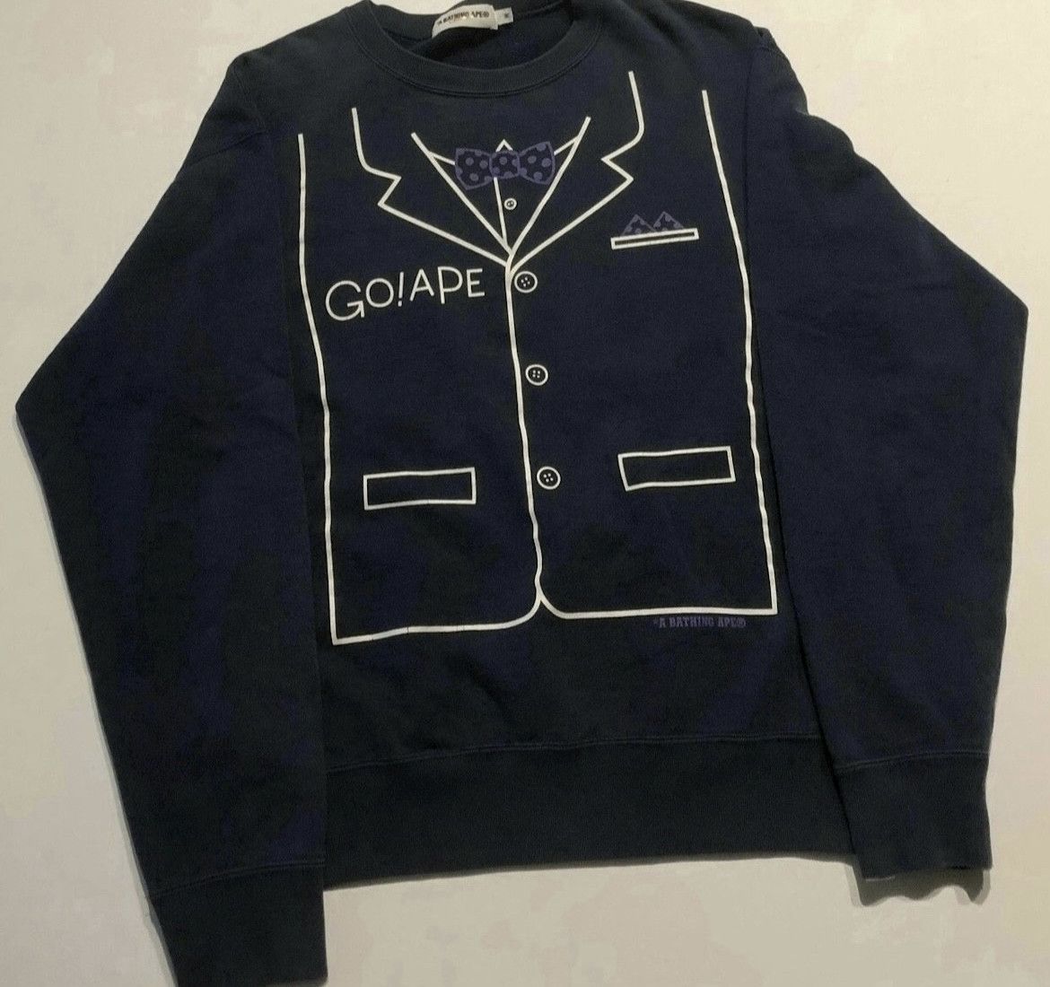 Bape Bape crew neck pullover sweatshirt Size US L / EU 52-54 / 3 - 1 Thumbnail