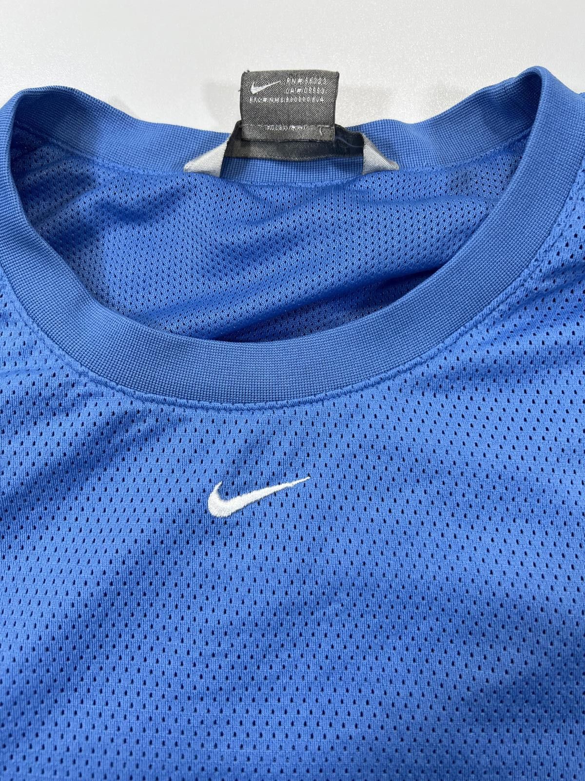 Nike Nike Men's Blue Sleeveless Athletic Jersey Size Medium Size US M / EU 48-50 / 2 - 2 Thumbnail