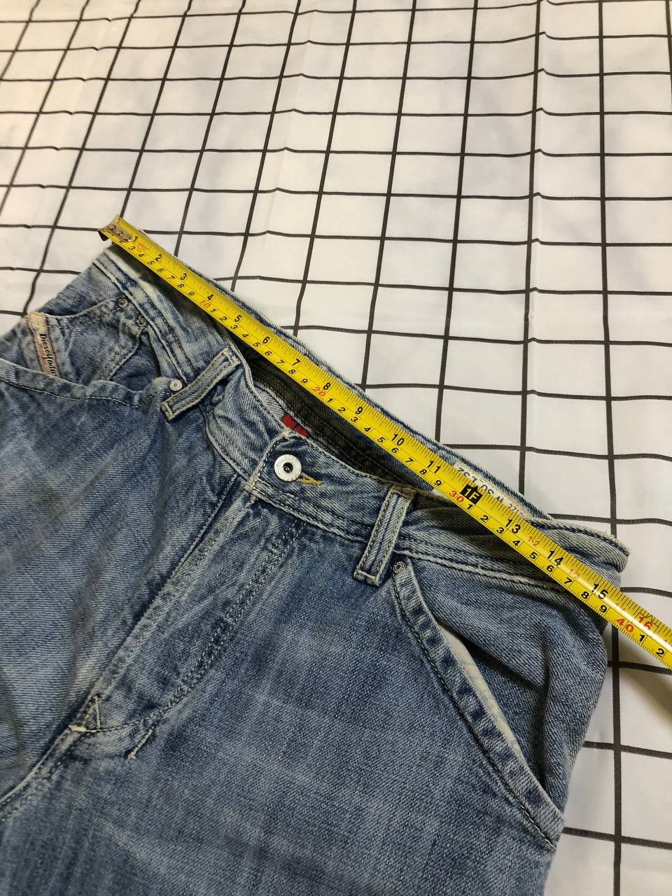 Diesel Diesel Jeans Mens Braddo Denim Straight Distressed Size US 30 / EU 46 - 16 Thumbnail