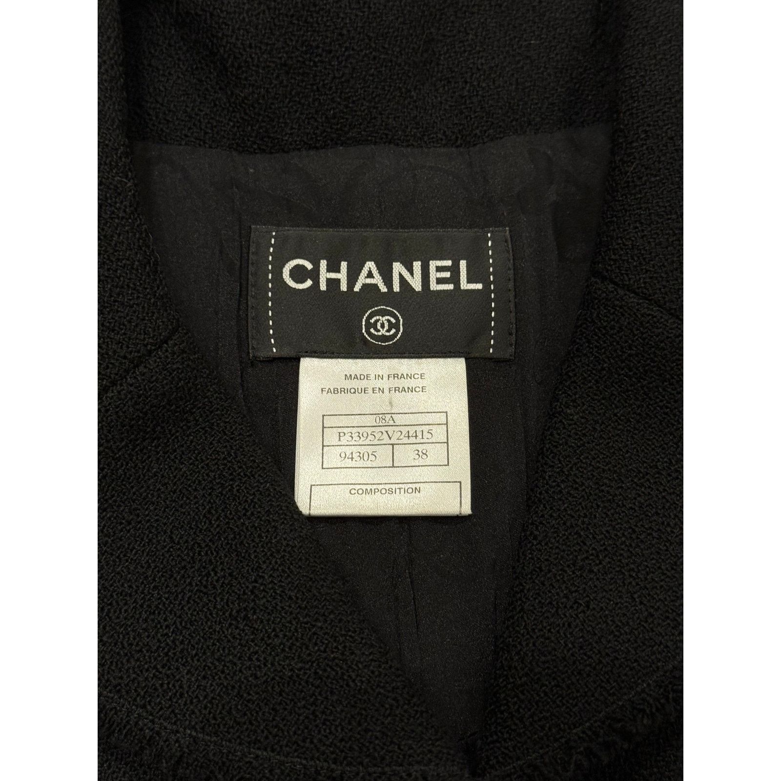Chanel A/W2007 Chanel structured wool belted coat Size M / US 6-8 / IT 42-44 - 7 Thumbnail