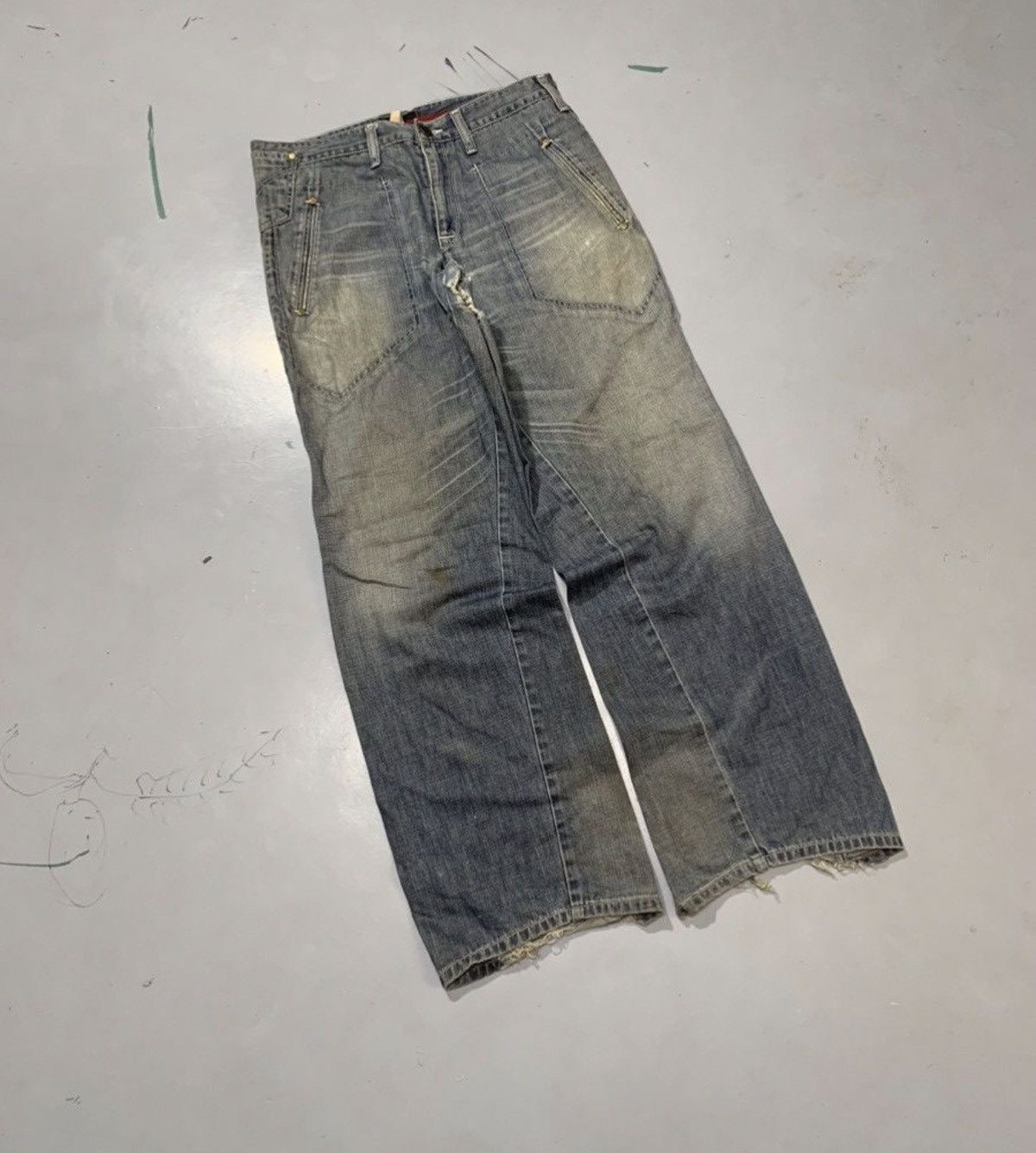 Levi's Vintage Levi’s engineer jeans denim Size US 32 / EU 48 - 2 Thumbnail
