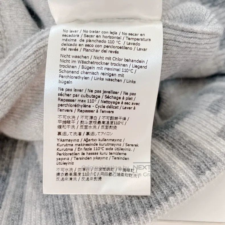 Fendi Fendi Grey Knit Top Size XS / US 0-2 / IT 36-38 - 9 Thumbnail