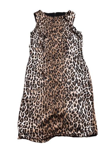Dolce & Gabbana Luxury Dolce & Gabbana Leopard Print Midi Dress Size M / US 6-8 / IT 42-44 - 1 Thumbnail