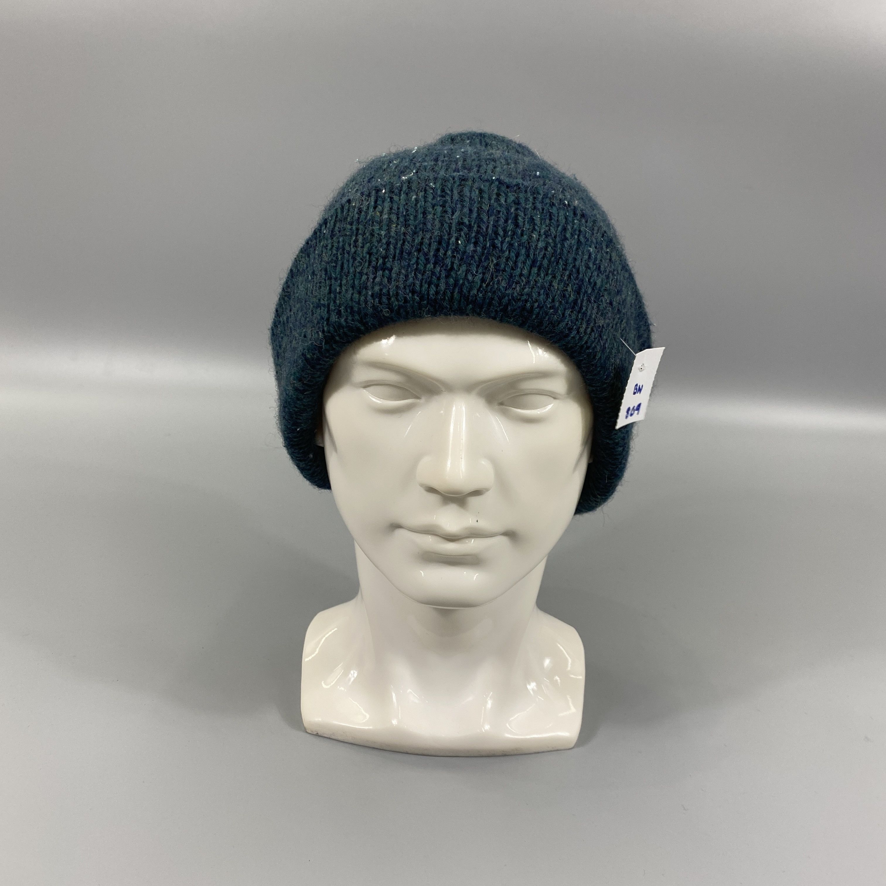Vintage Usa Brand Plain Knit Snow Cap -BN809 Size ONE SIZE - 3 Thumbnail