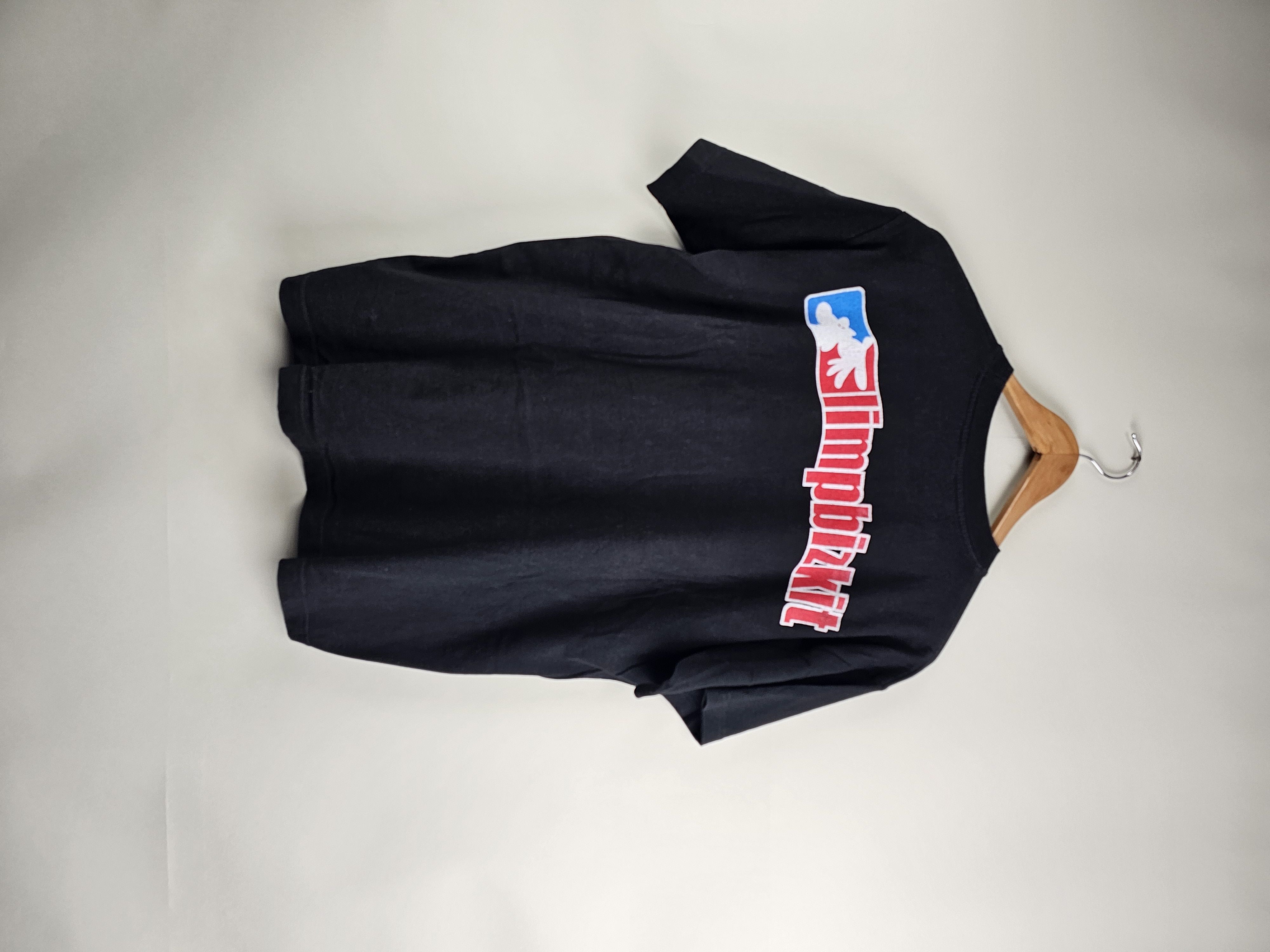 Band Tees × Vintage Early 2000s Limp bizkit Vintage T Shirt L 23" 27" Size US L / EU 52-54 / 3 - 2 Thumbnail