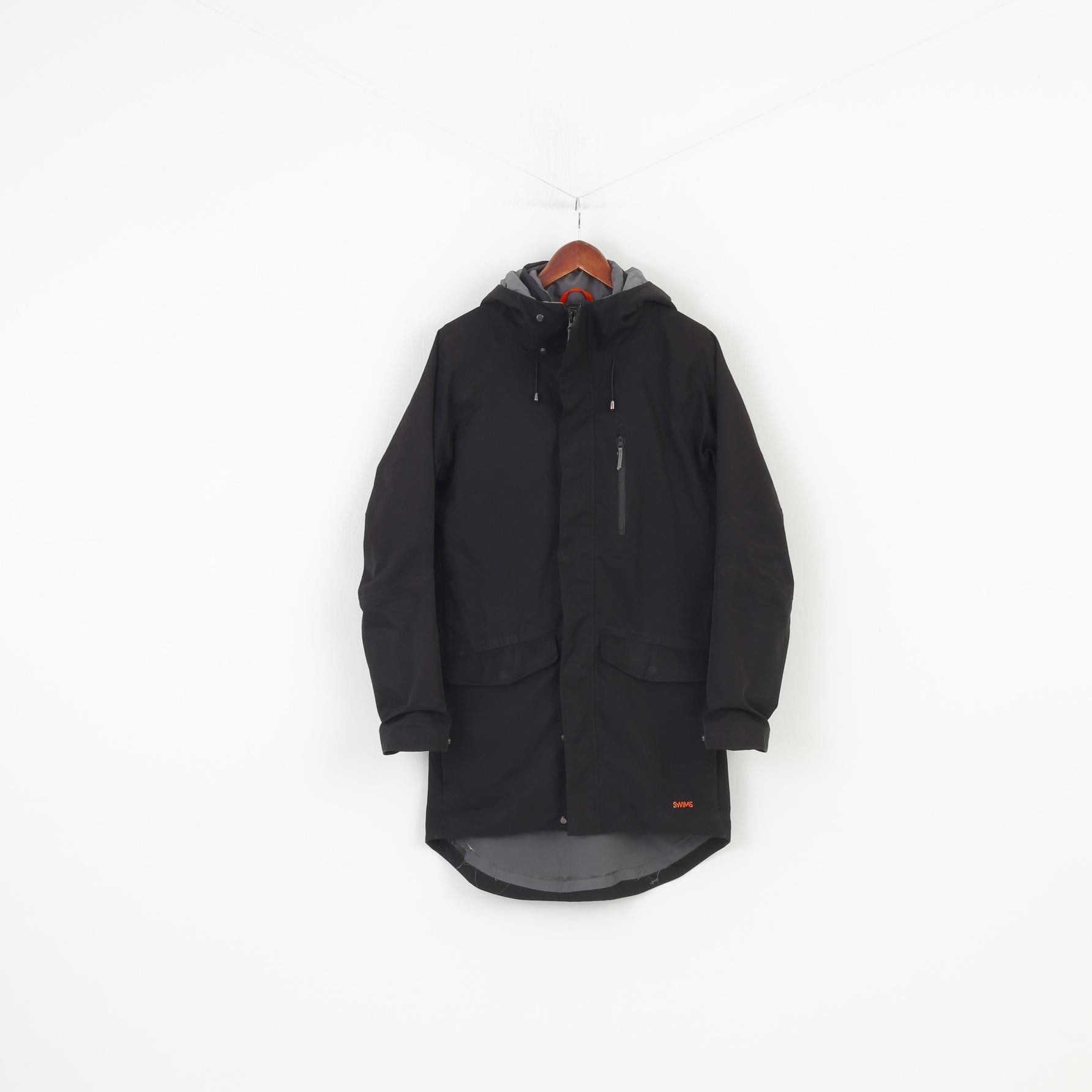 Swims Swims Men S Jacket Black Full Double Zipper Waterproof 1671 Size US S / EU 44-46 / 1 - 1 Thumbnail