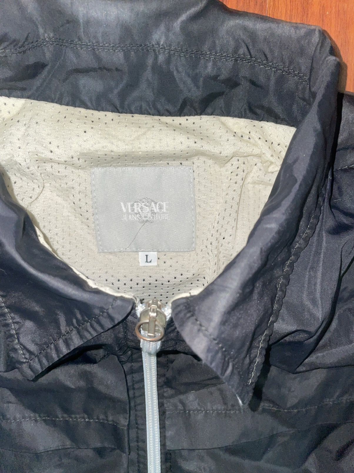 Versace × Versace Jeans Couture × Vintage Vintage Versace jeans couture jacket nylon Italy Size US L / EU 52-54 / 3 - 2 Thumbnail