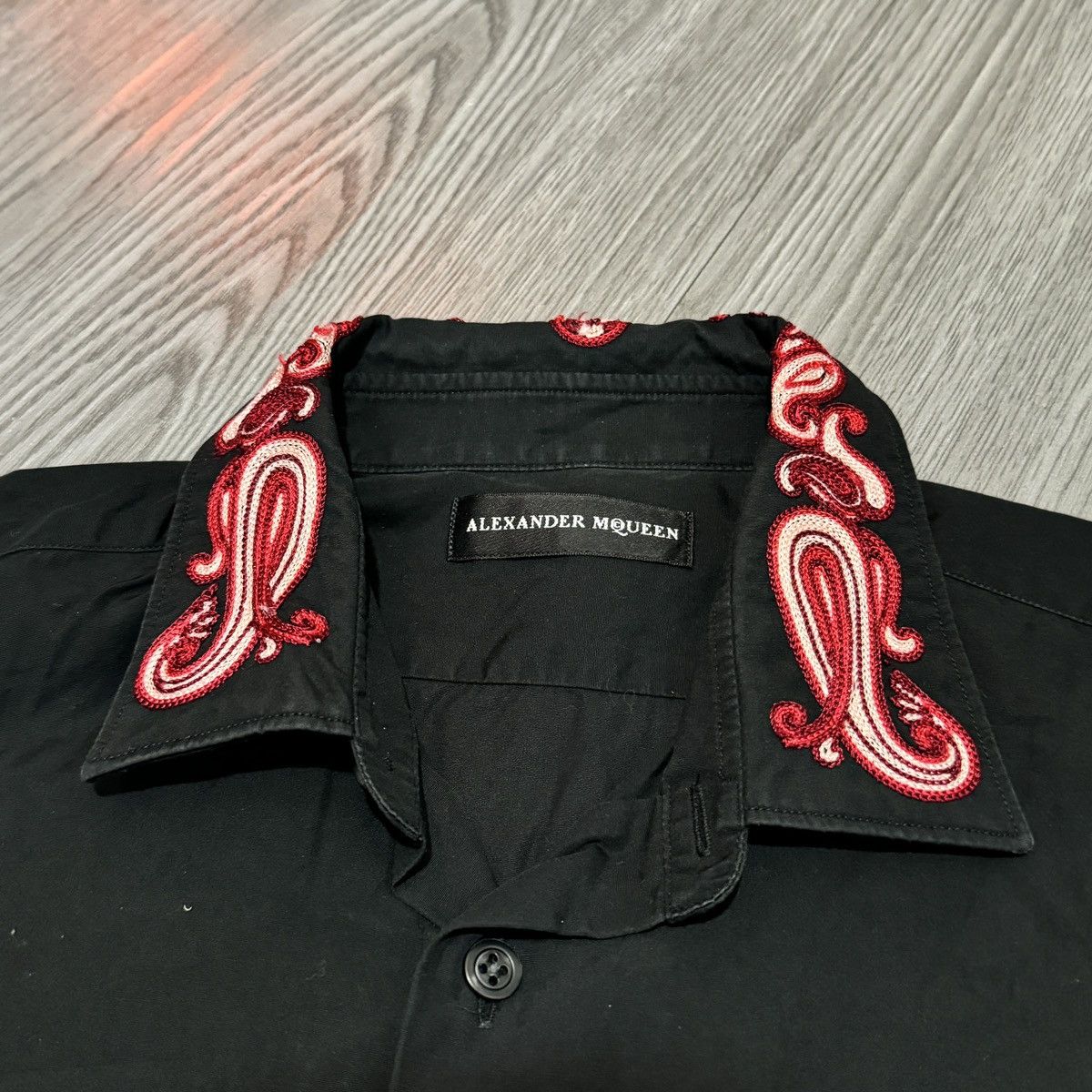 Alexander McQueen Alexander McQueen Paislet Embroidery Shirt Size US M / EU 48-50 / 2 - 3 Thumbnail