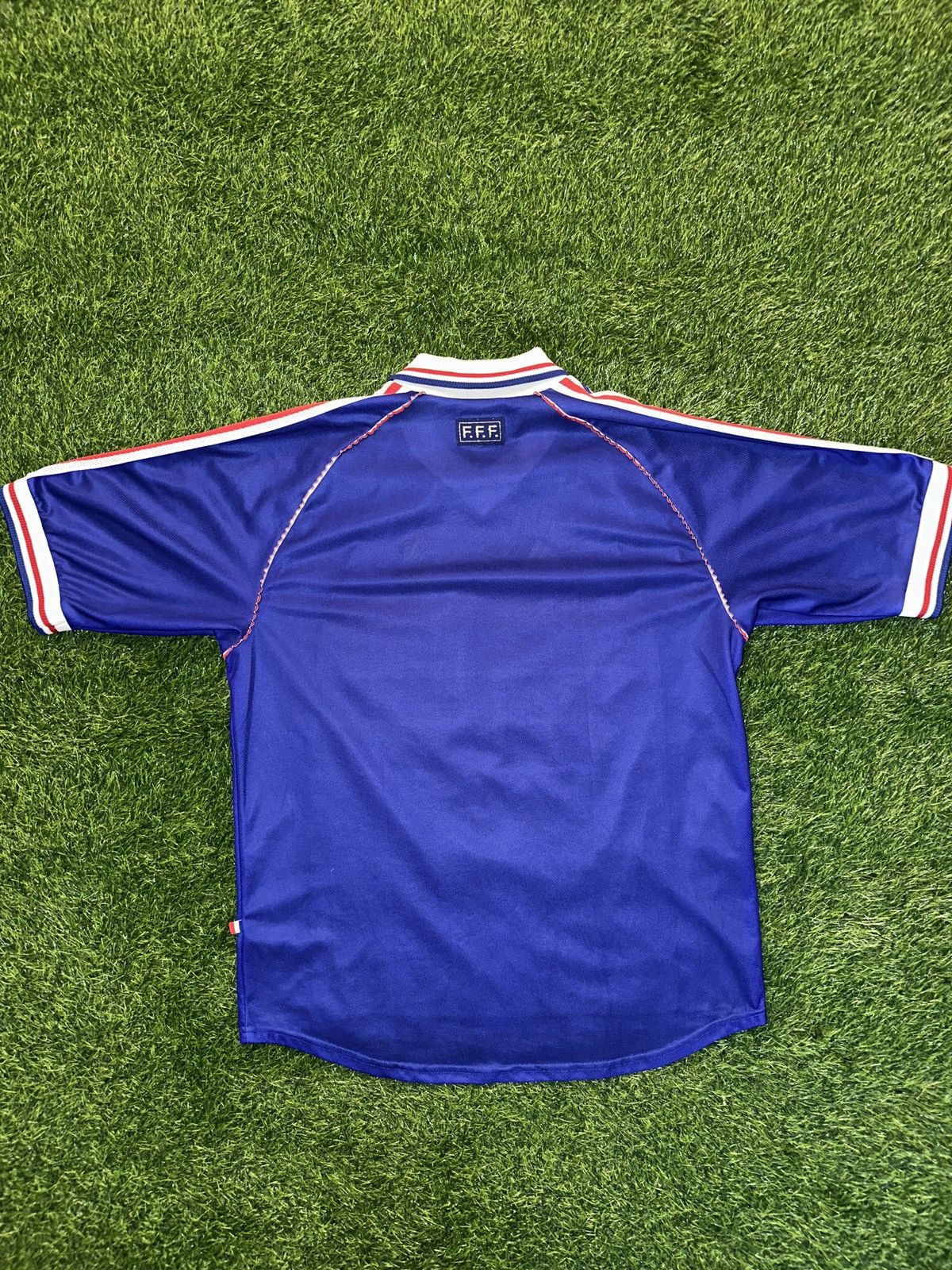 Adidas Vintage adidas france 1998 home jersey size XL Size US XL / EU 56 / 4 - 2 Thumbnail