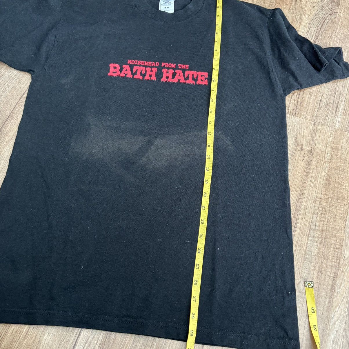 Band Tees × Vintage 90’s Noisehead From The Bath Hate Shirt Thrash Hardcore Band Size US M / EU 48-50 / 2 - 8 Thumbnail
