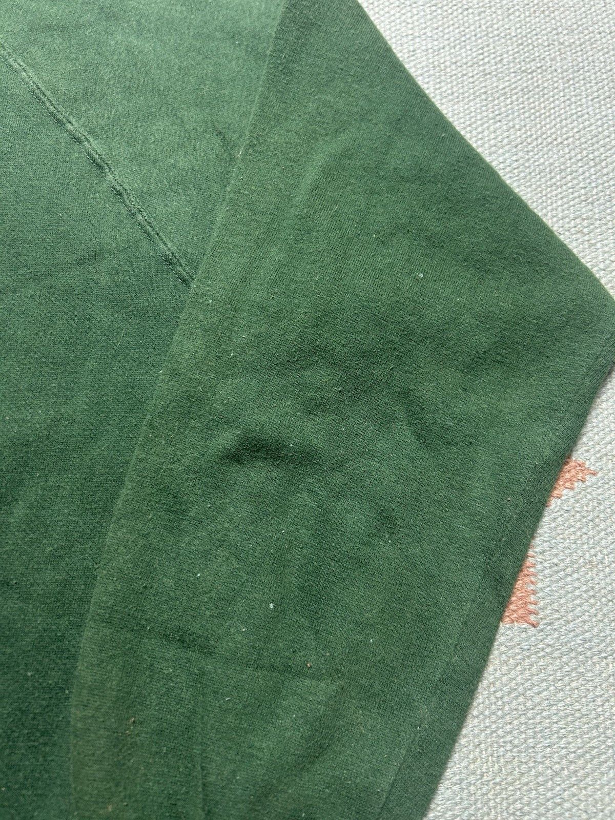 Vintage Vtg 70 crewneck sweatshirt blank forest green raglan paint M Size US M / EU 48-50 / 2 - 9 Thumbnail