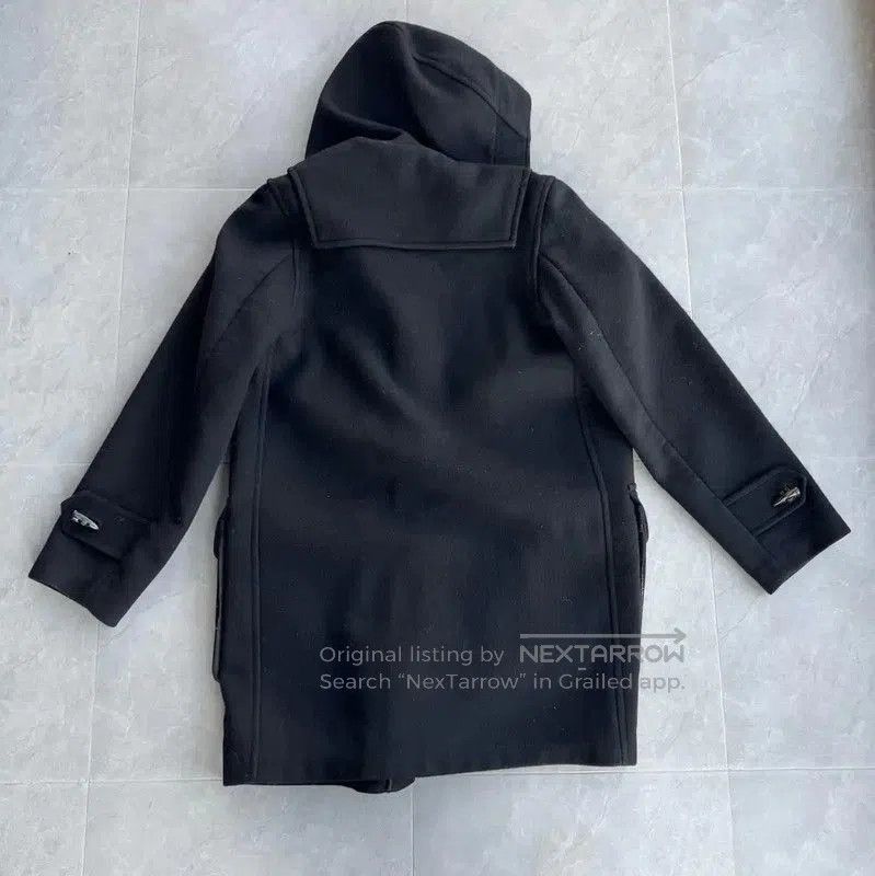 Valentino Burberry Black Wool Women's Coat. Size M / US 6-8 / IT 42-44 - 2 Thumbnail