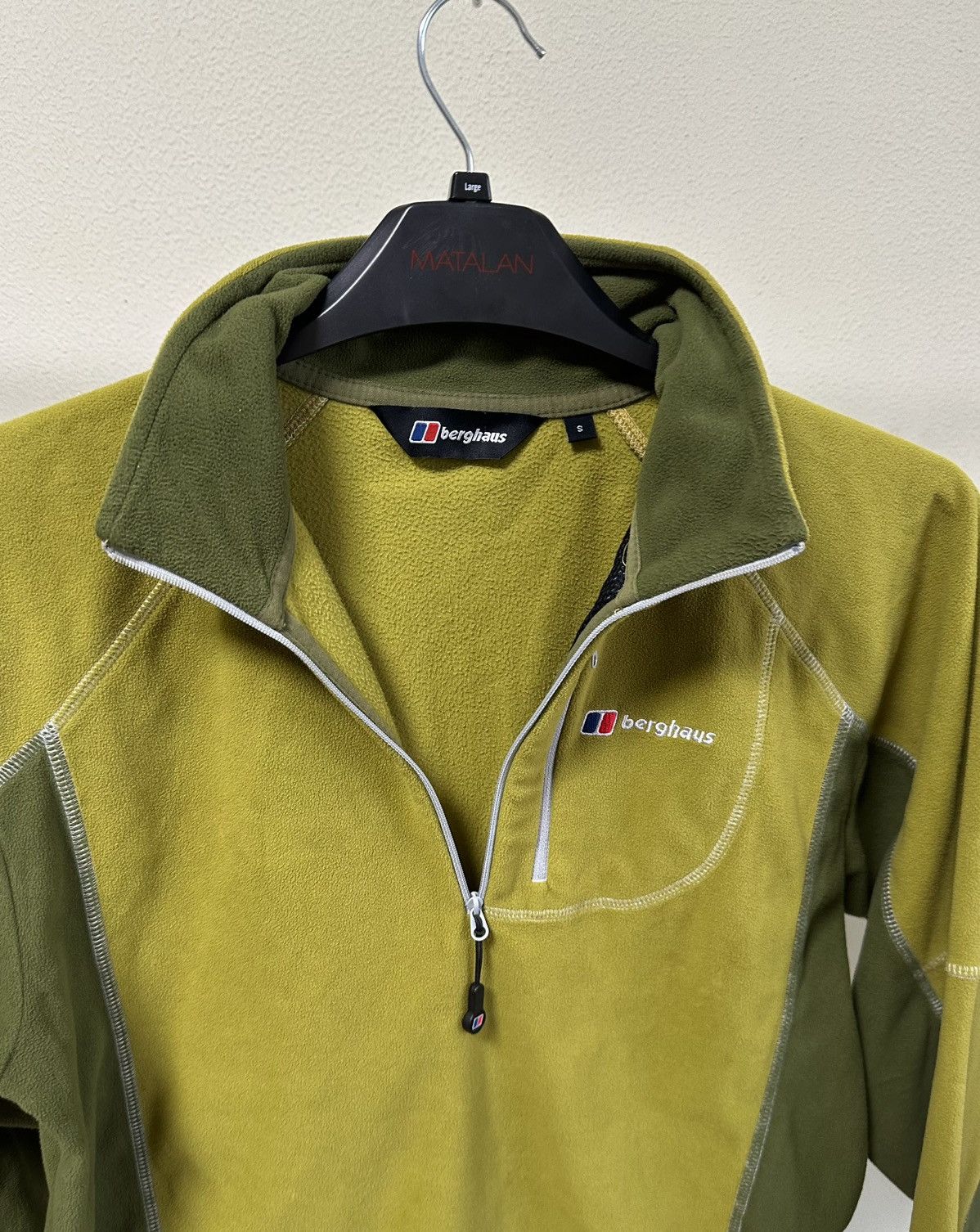 Berghaus Berghaus Fleece Pullover Khaki Green Size S Perfect Conditio Size US S / EU 44-46 / 1 - 3 Thumbnail