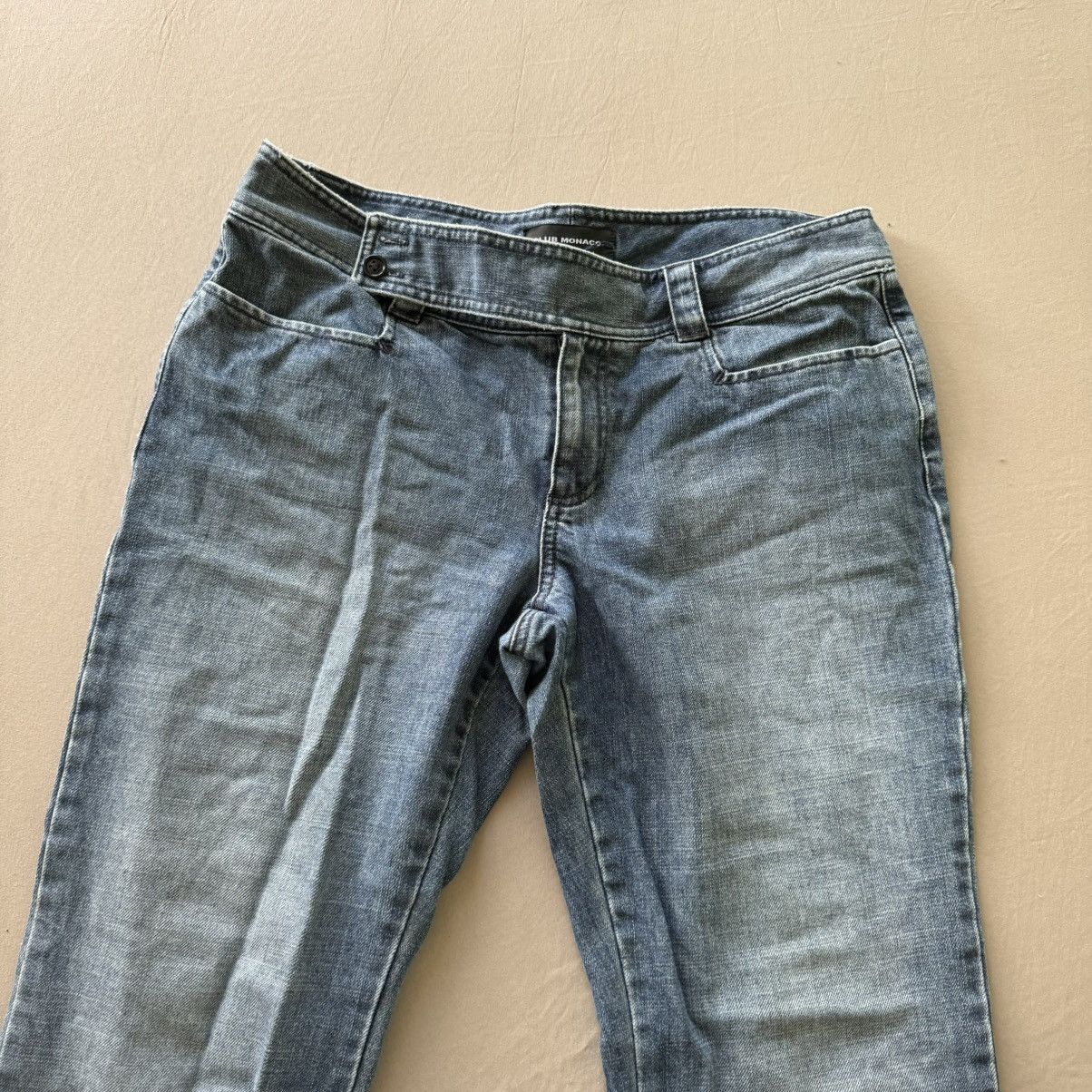 Club Monaco Club Monaco Low Rise Bootcut Jeans Size 32" / US 10 / IT 46 - 3 Thumbnail
