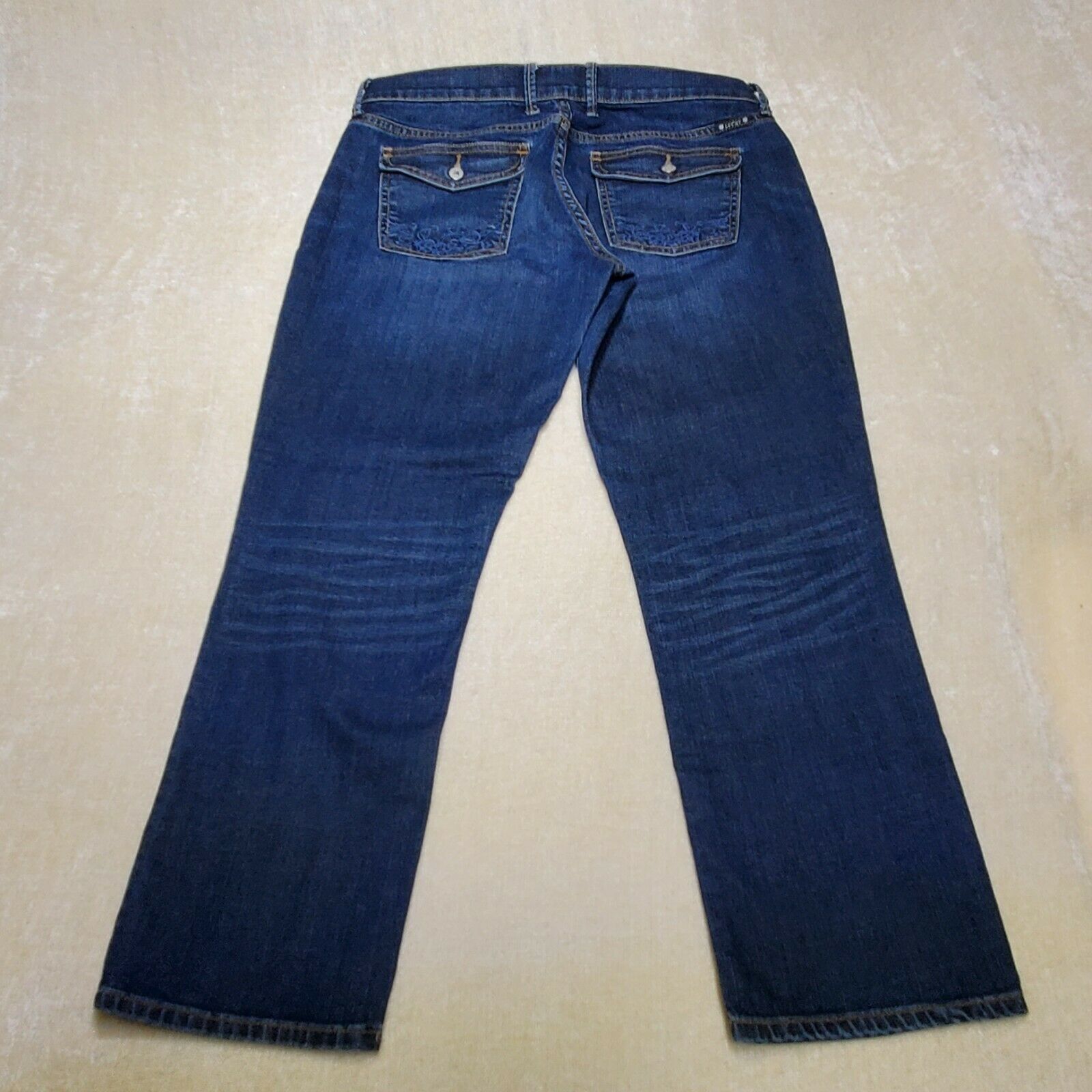 Lucky Brand Lucky Brand Sweet N Crop Denim Jeans Womens Size 6/28 Blue Size 29" - 3 Thumbnail