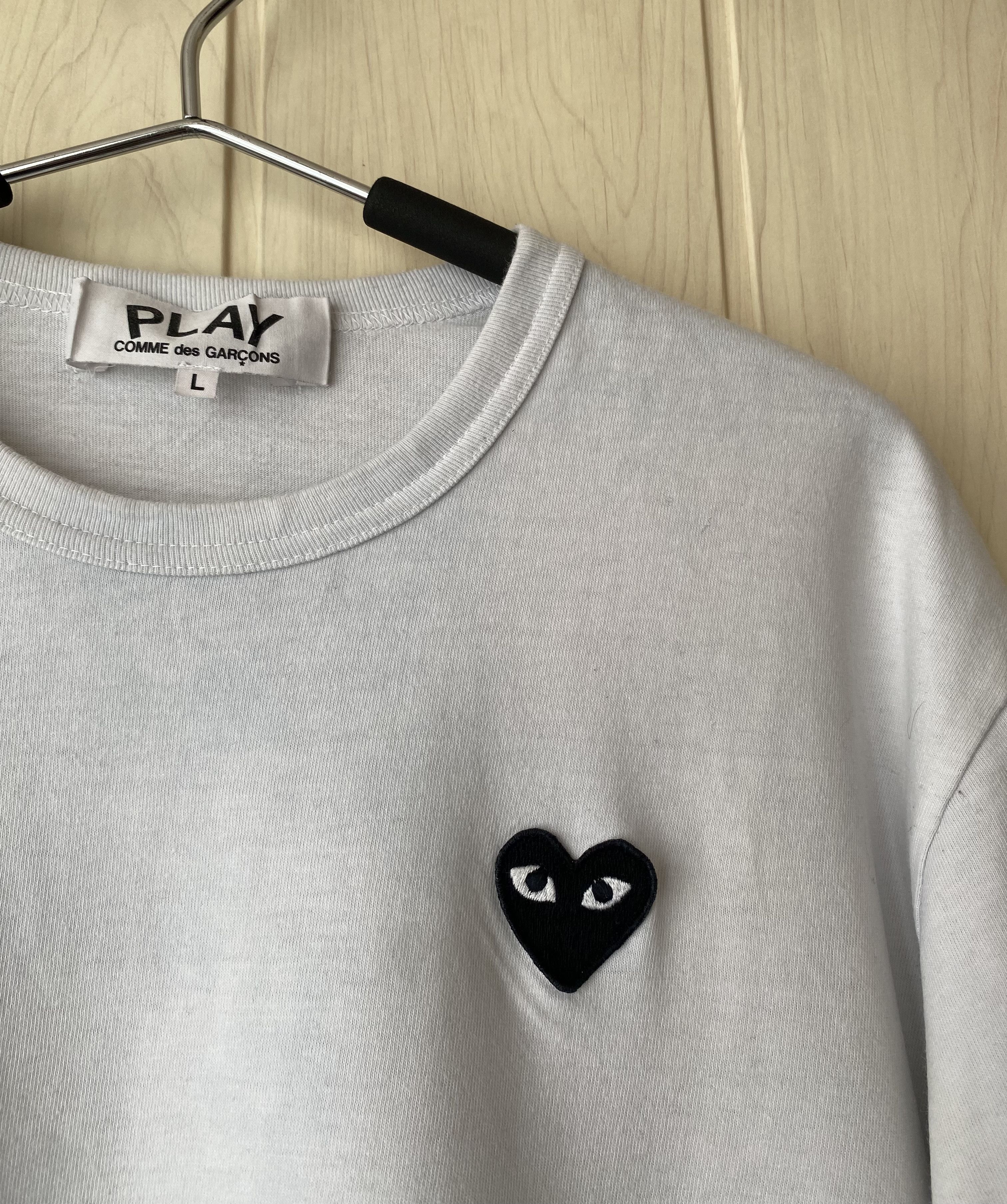 Comme des Garcons PLAY Comme des garcons Play black heart t-shirt Size US L / EU 52-54 / 3 - 2 Thumbnail