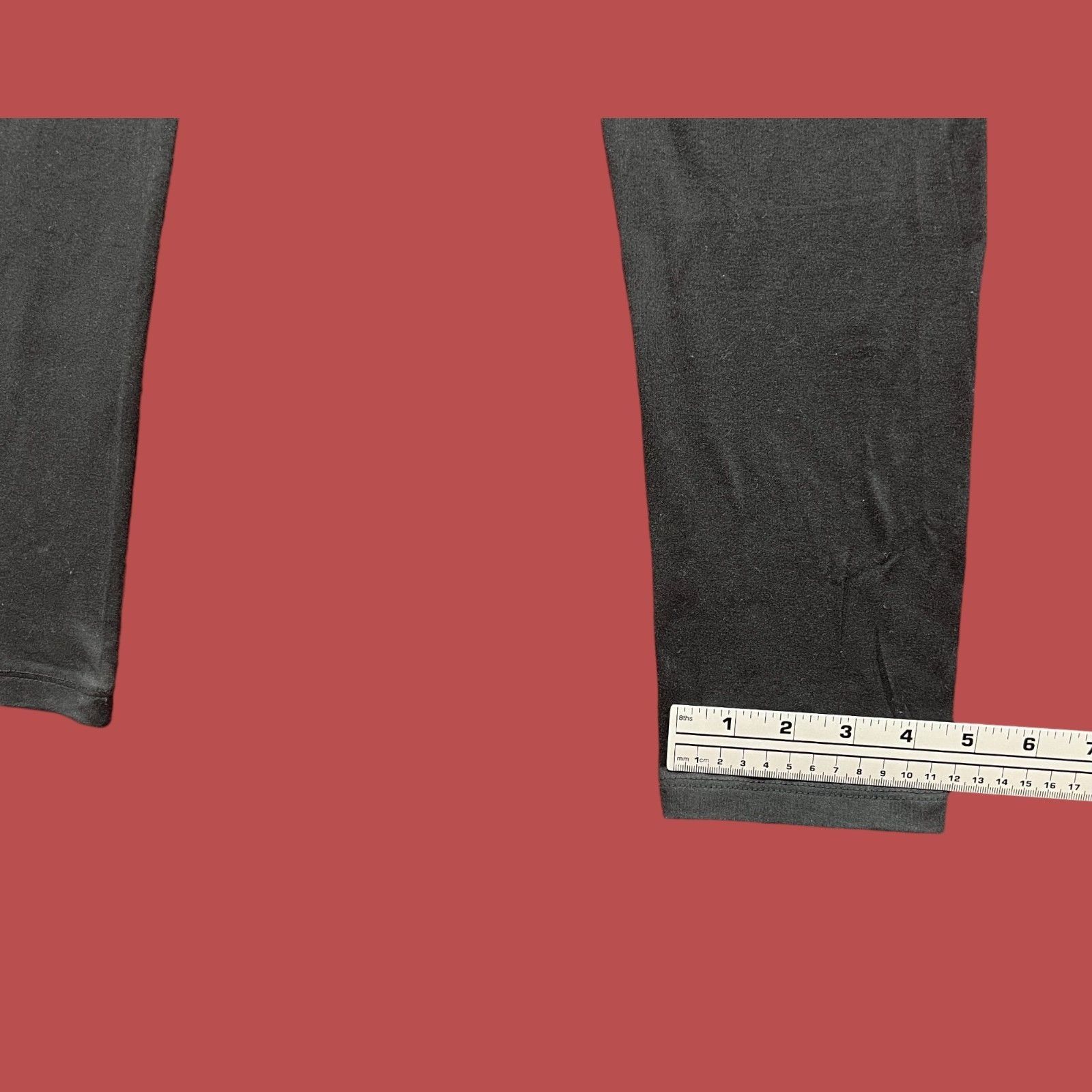 rue21 Rue 21 - Women's Smooth Stretch Leggings - Black - Large Size 26" / US 2 / IT 38 - 7 Thumbnail