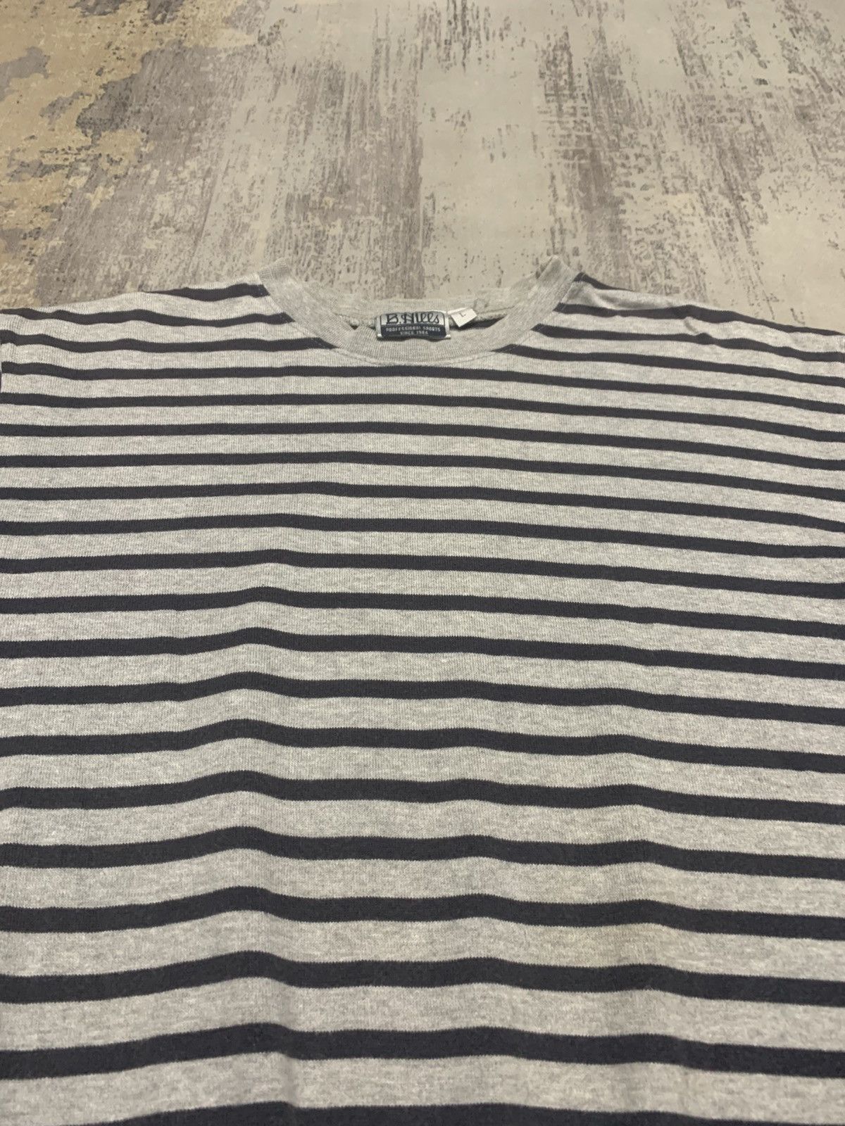 Japanese Brand Vintage 90s B. Hills Stripe Tee Size US M / EU 48-50 / 2 - 2 Thumbnail