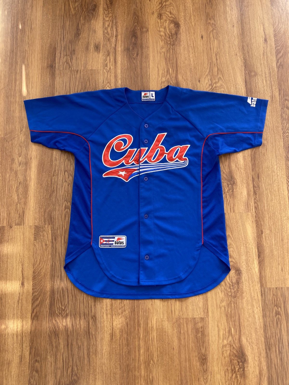 MLB Vintage batos cuba mlb jersey L y2k drip blokecore yankees Size US L / EU 52-54 / 3 - 3 Thumbnail