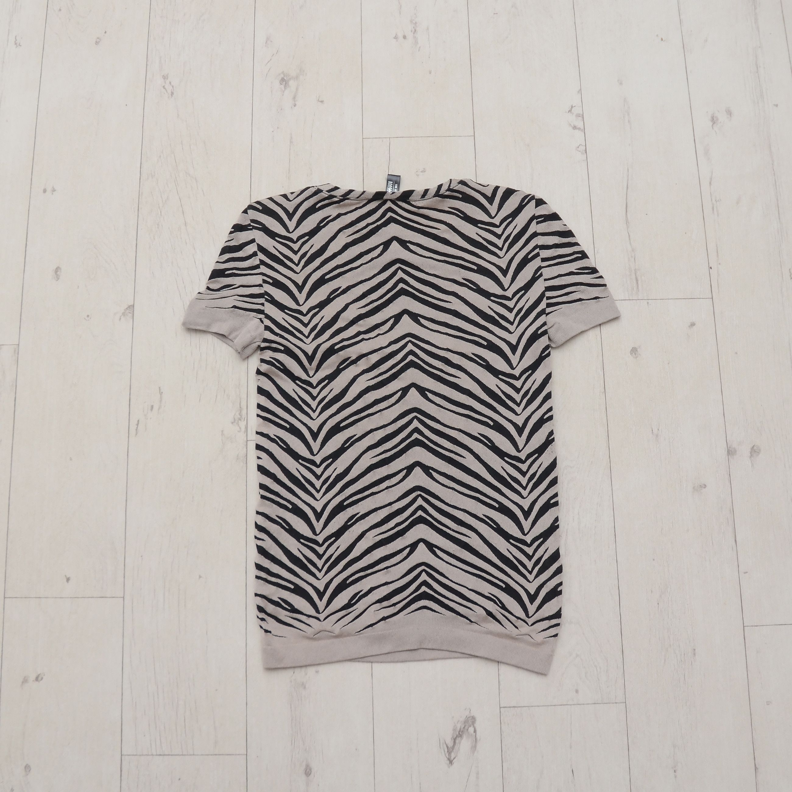 Wolford Wolford Scoop Neck Pullover Size M Tiger Zebra Stretchy Boho Size M / US 6-8 / IT 42-44 - 6 Thumbnail