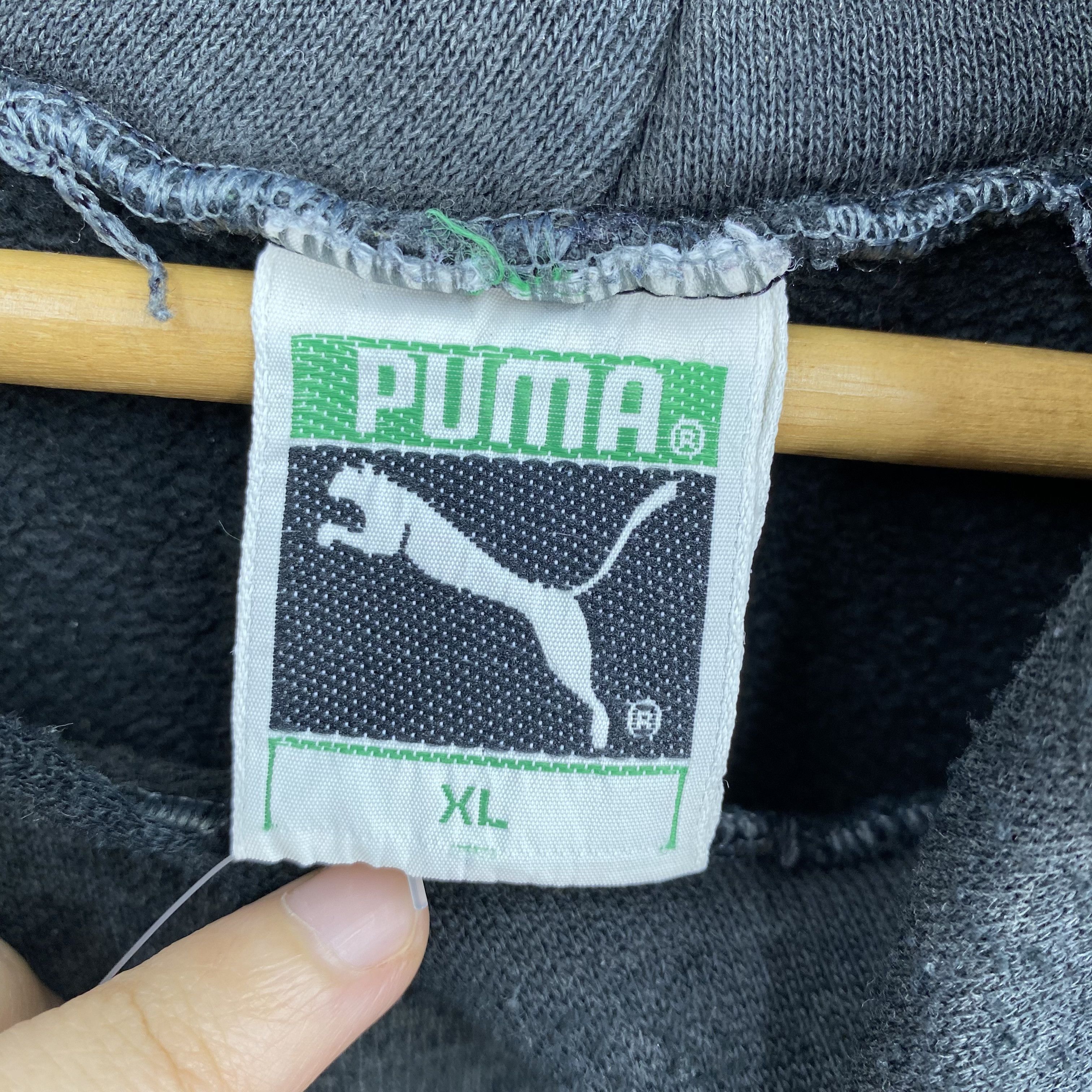 Puma Vintage 90s Thrashed Puma Pullover Hoodie Sweatshirt Size US L / EU 52-54 / 3 - 8 Thumbnail