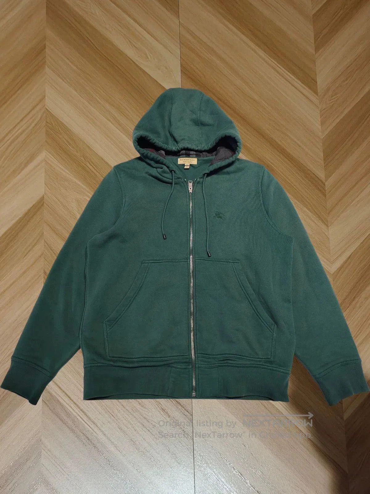 Burberry burberry men's hooded zip-up sweatshirt. Size US L / EU 52-54 / 3 - 1 Thumbnail