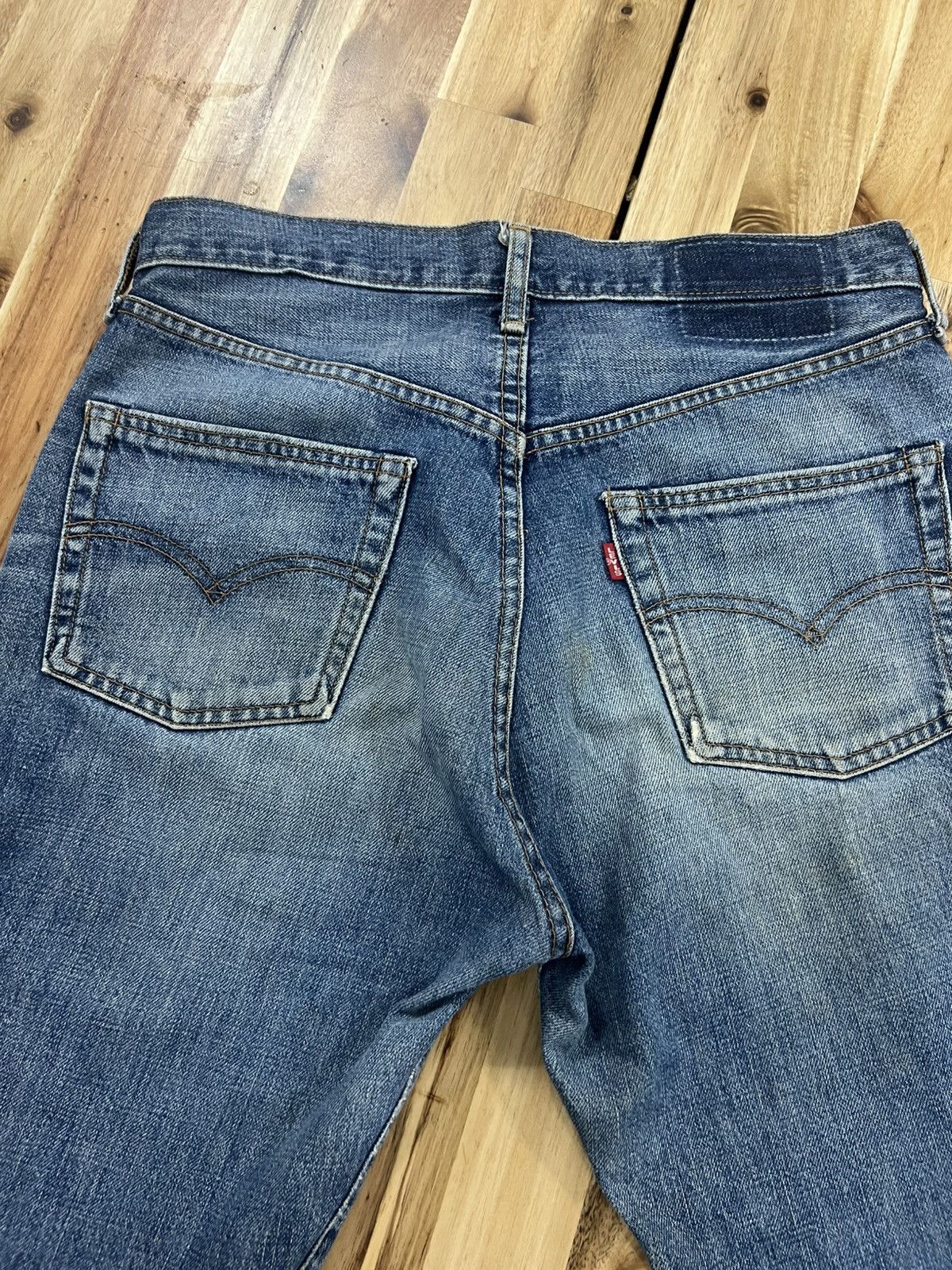 Levi's Vintage 90’s Levis 502XX Big E Jeans Denim Size US 31 - 11 Thumbnail