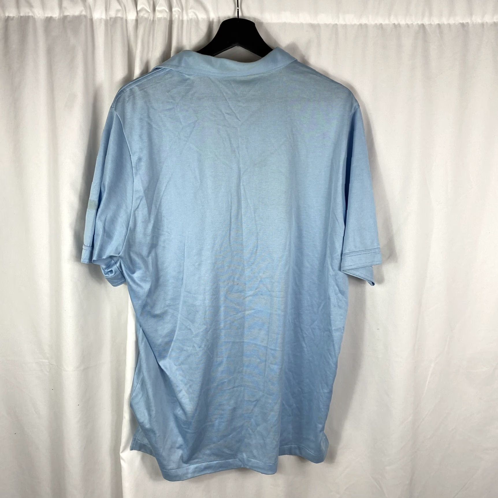 Vintage VINTAGE US Navy USS Lexington Blue Ghost Polo Shirt XL 1970s Size US XL / EU 56 / 4 - 4 Thumbnail
