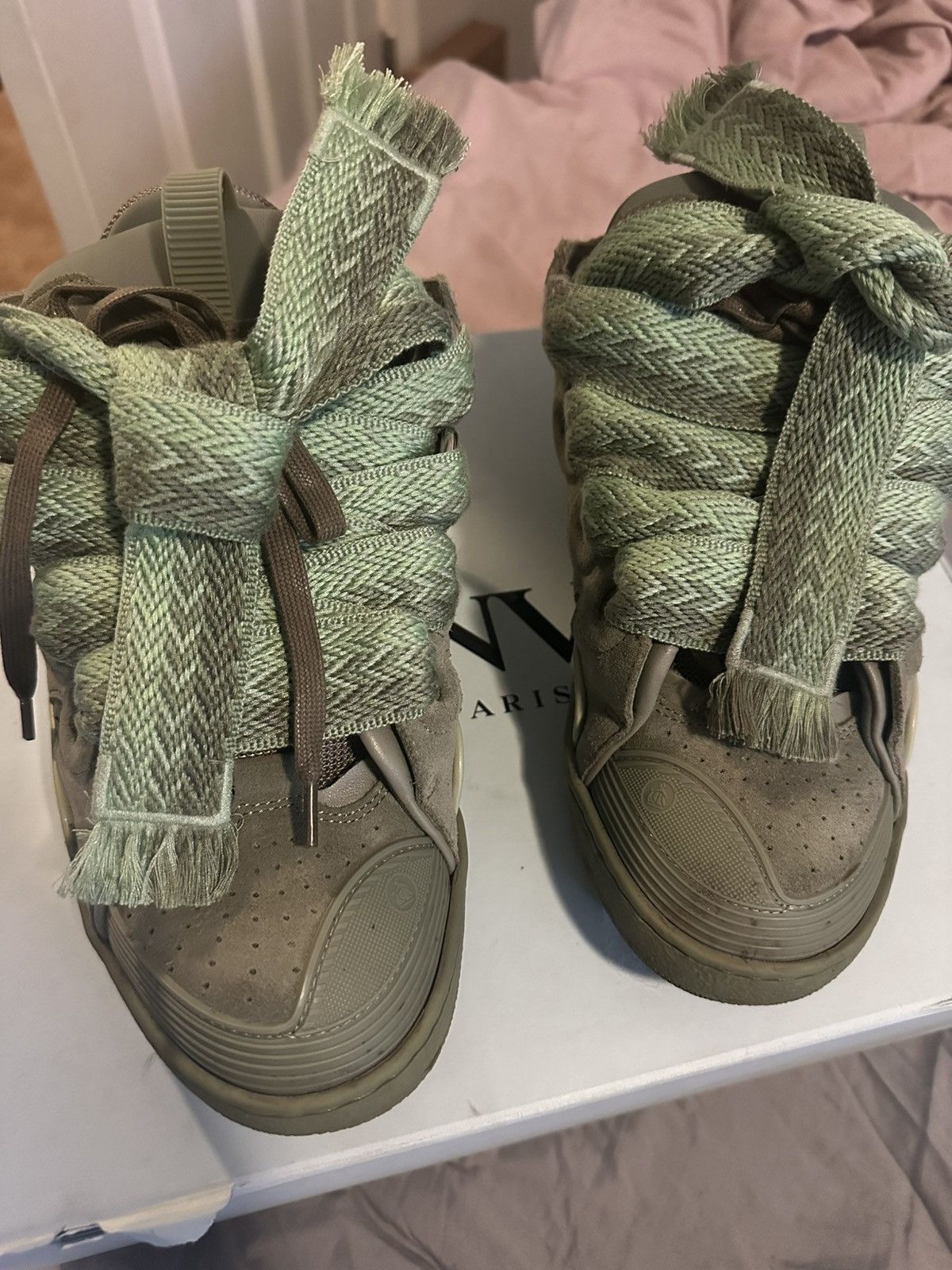Lanvin Olive green lavins Size US 10 / IT 40 - 5 Thumbnail