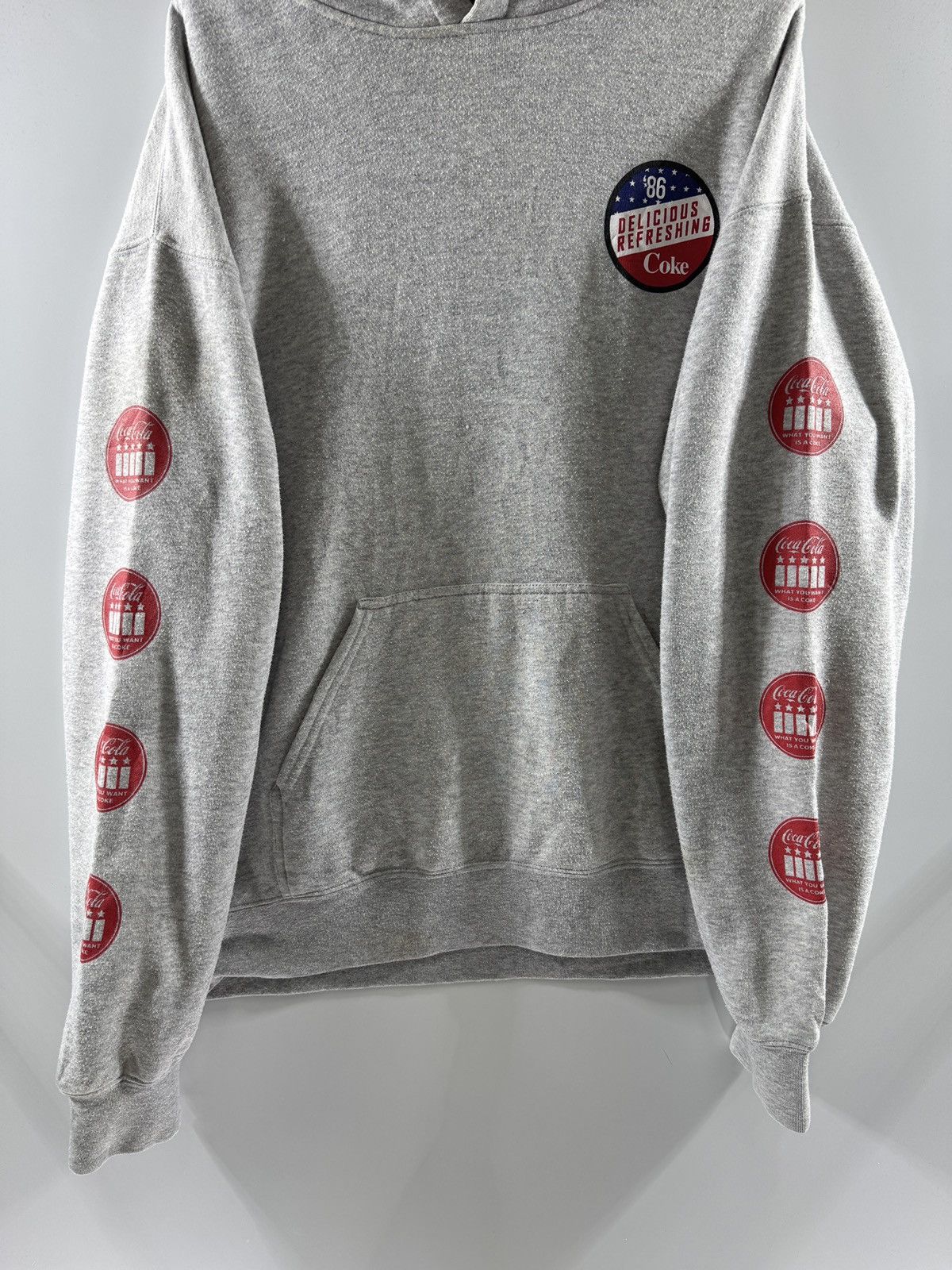 Coca Cola × Pepsi 🔥 Coke Coca Cola Hoodie side Printed Out - L Size US M / EU 48-50 / 2 - 5 Thumbnail