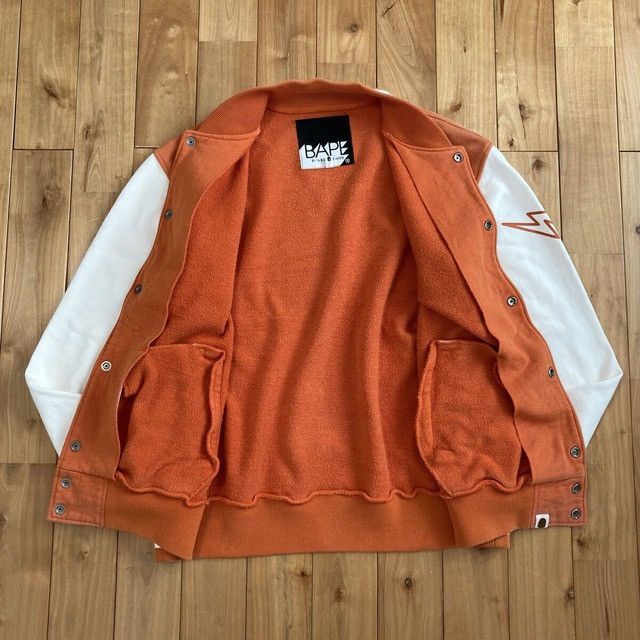 Bape BAPE STA Logo Sweat Varsity Jacket a bathing ape star NIGO Size US M / EU 48-50 / 2 - 7 Thumbnail