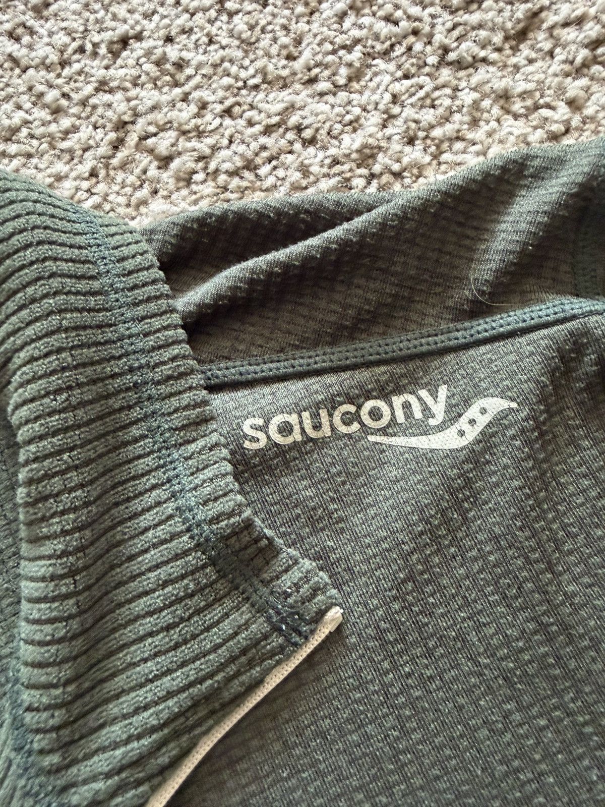 Saucony Saucony Knit Running Zip-Up Jacket Size US L / EU 52-54 / 3 - 5 Thumbnail