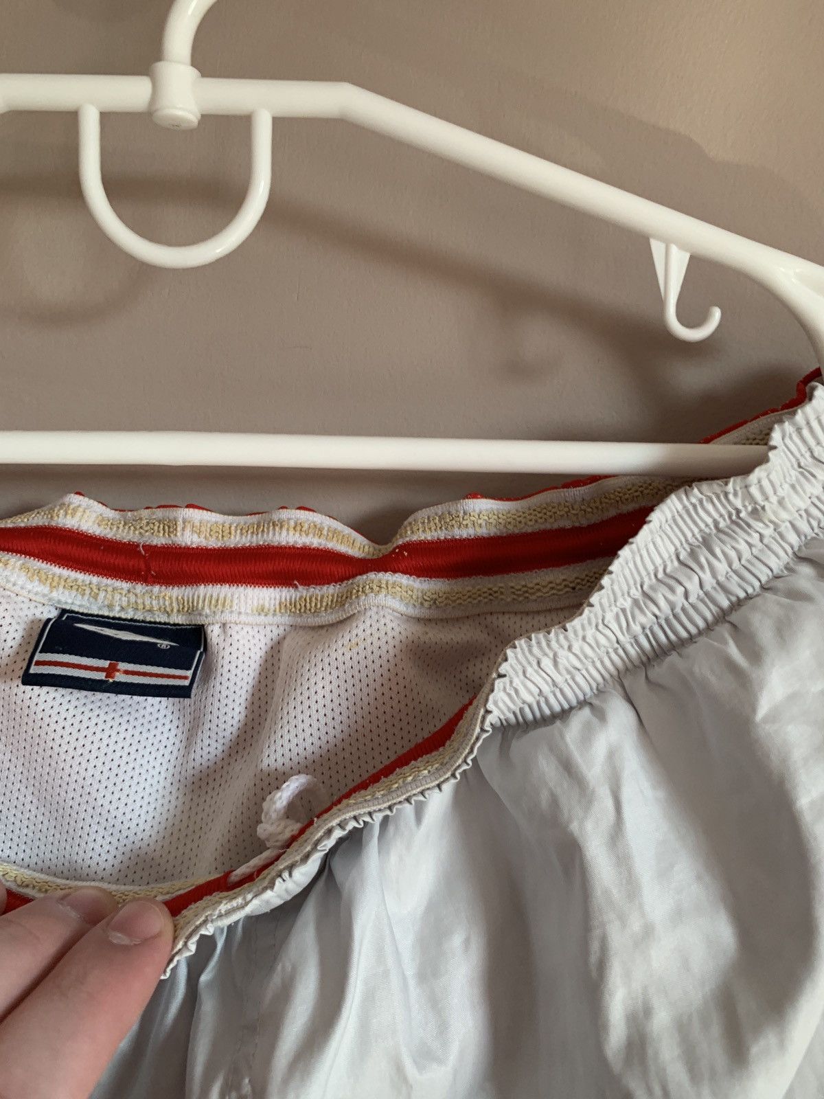 Umbro Vintage England silver shorts 2004 away Umbro soccer Size US 36 / EU 52 - 8 Thumbnail