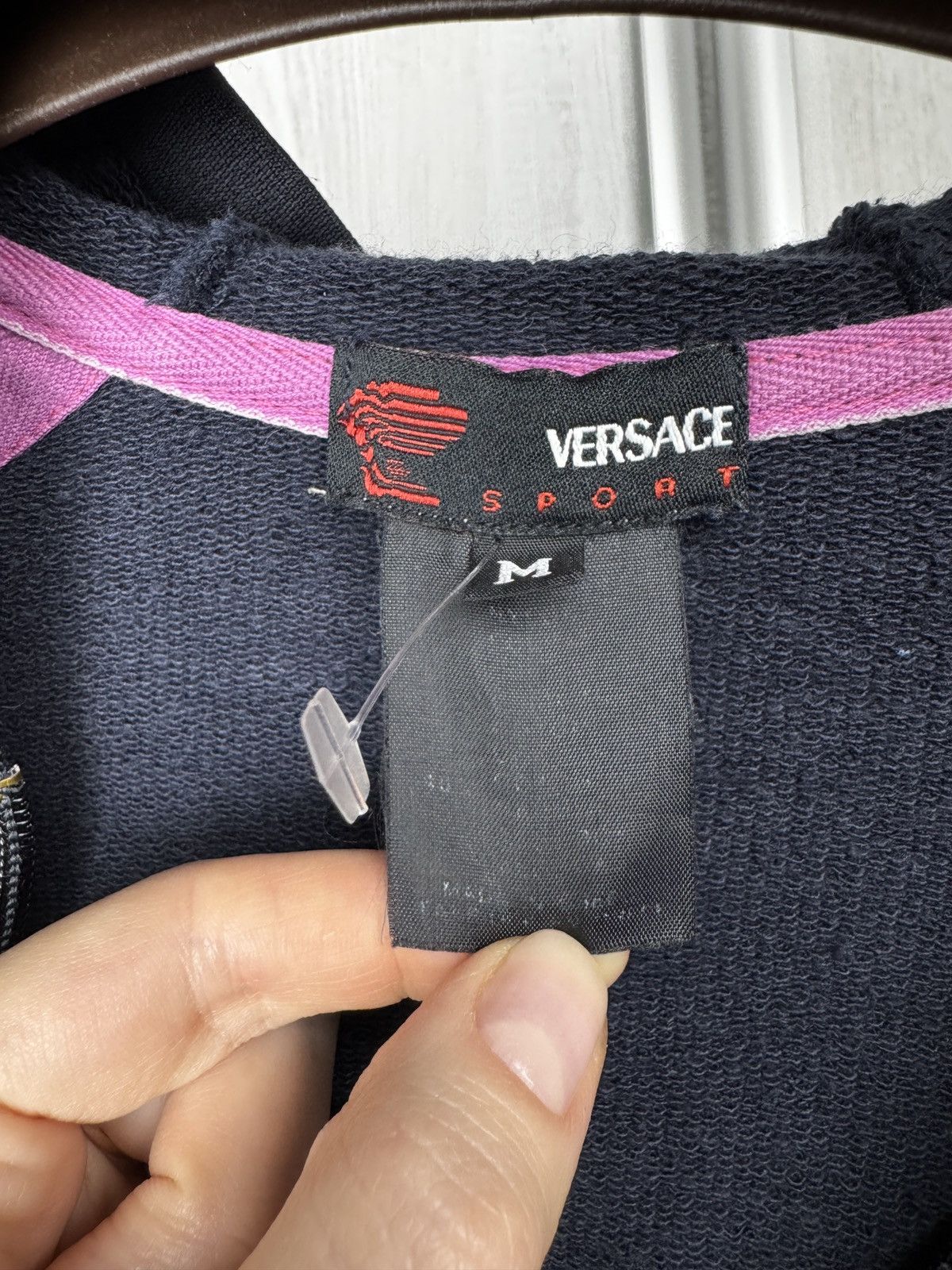 Versace Versace Sport Full Zip Hoodie Big Back Logo Womens size M Size M / US 6-8 / IT 42-44 - 10 Thumbnail