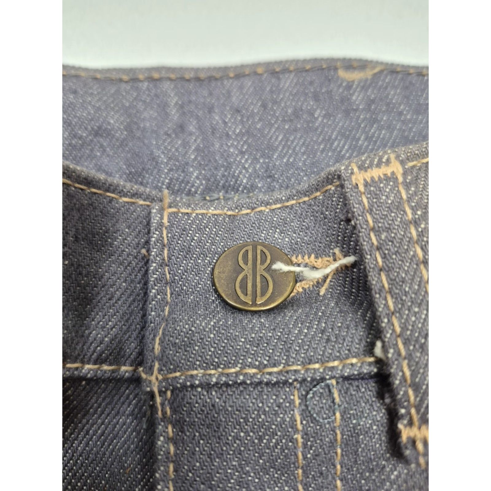 Bill Blass VINTAGE Bill Blass Jeans Mens 29x35 Blue Denim Straight Leg Casual Slacks USA NWT Size US 29 - 5 Thumbnail
