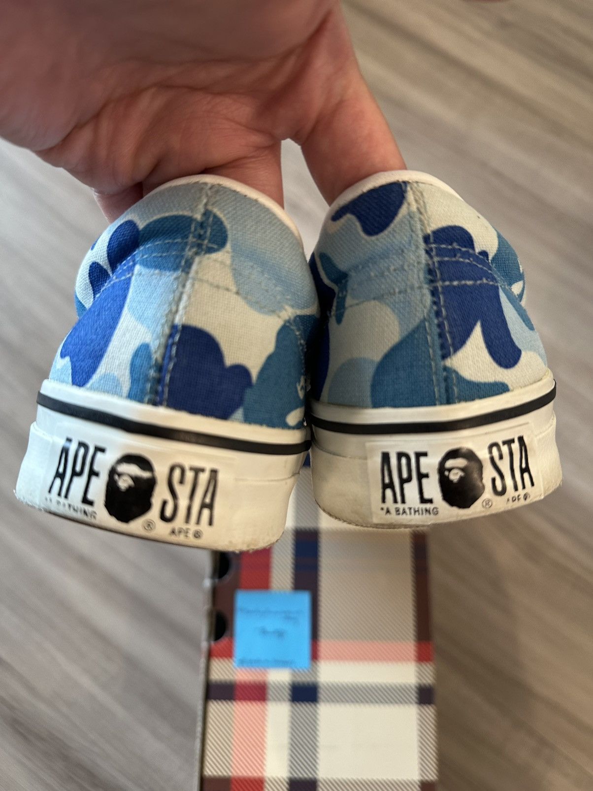 Bape Bape Yank Sta ABC Camo (Blue) Size 9.5 Size US 9.5 / EU 42-43 - 11 Thumbnail