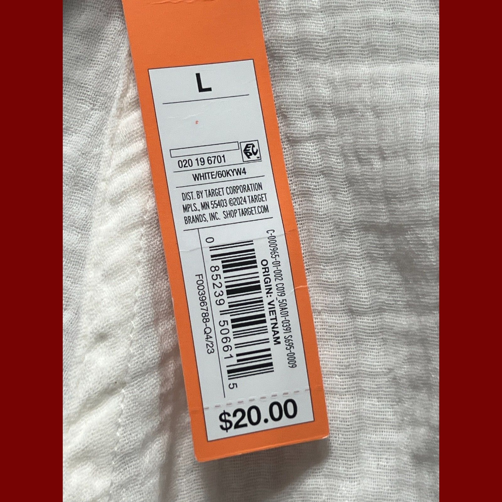 Other Colsie - Women's Tiny Tank Top - White - Large Size L / US 10 / IT 46 - 7 Thumbnail