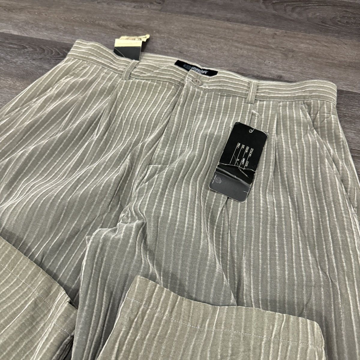 JNCO × Vintage Vintage Y2K Godbody sage green jumbo corduroy baggy pants Size US 36 / EU 52 - 6 Thumbnail