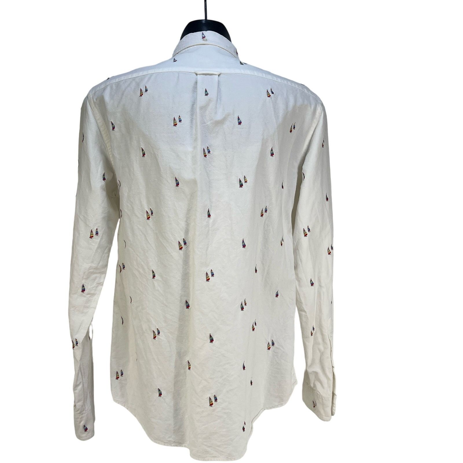 J.Crew J.Crew Oxford Embroidered Sailboat Button Down Slim Shirt Size US M / EU 48-50 / 2 - 10 Thumbnail