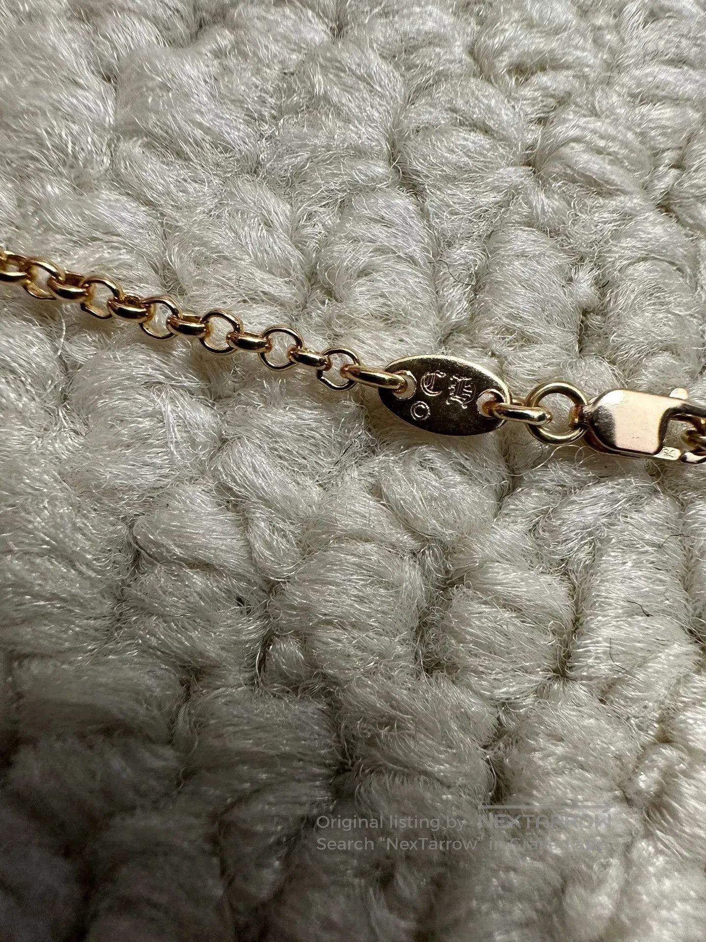 Chrome Hearts Chrome Hearts 22k RollChain Gold Necklace. Size ONE SIZE - 4 Thumbnail