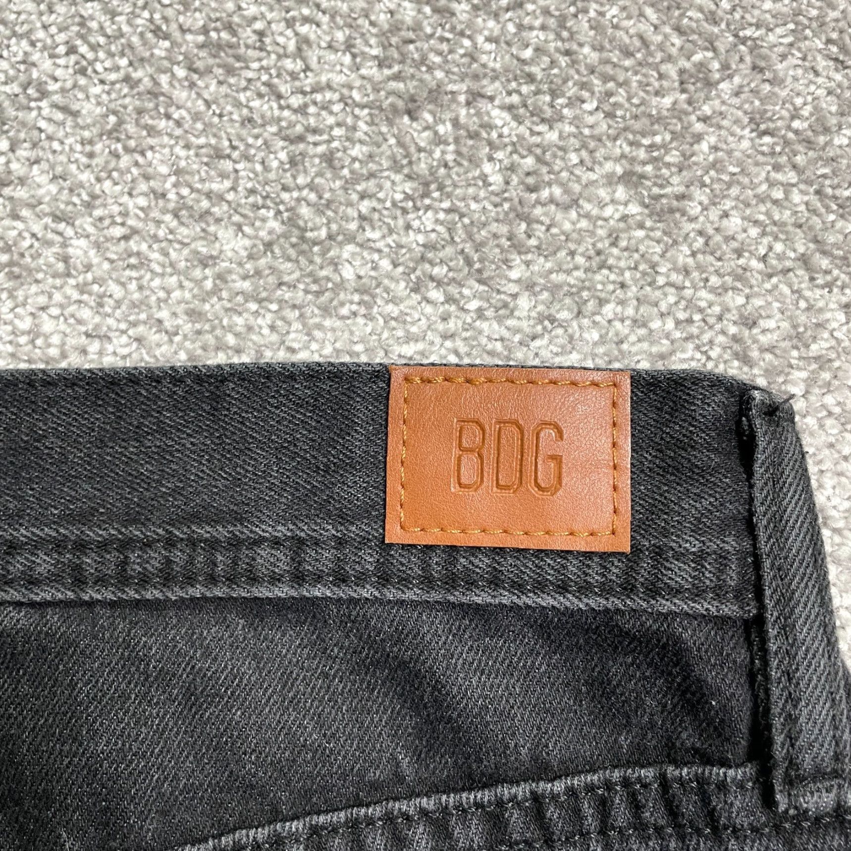 Bdg BDG Jeans Slim Taper Fit Men's 30x30 Black Distressed Denim USA Classic Size US 30 / EU 46 - 5 Thumbnail