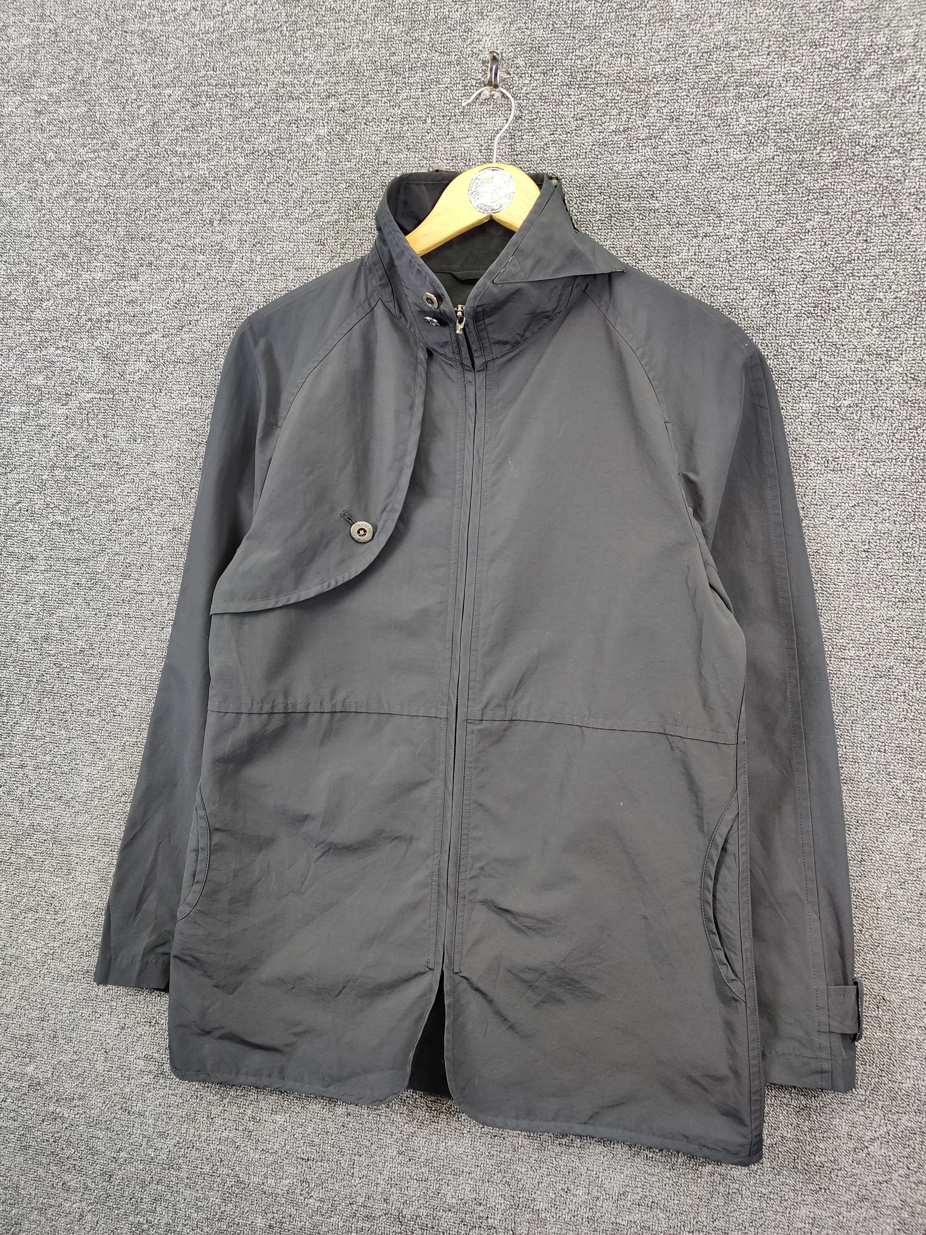 Burberry Vintage Burberry Black Label Zipper Long Jacket Size US M / EU 48-50 / 2 - 2 Thumbnail