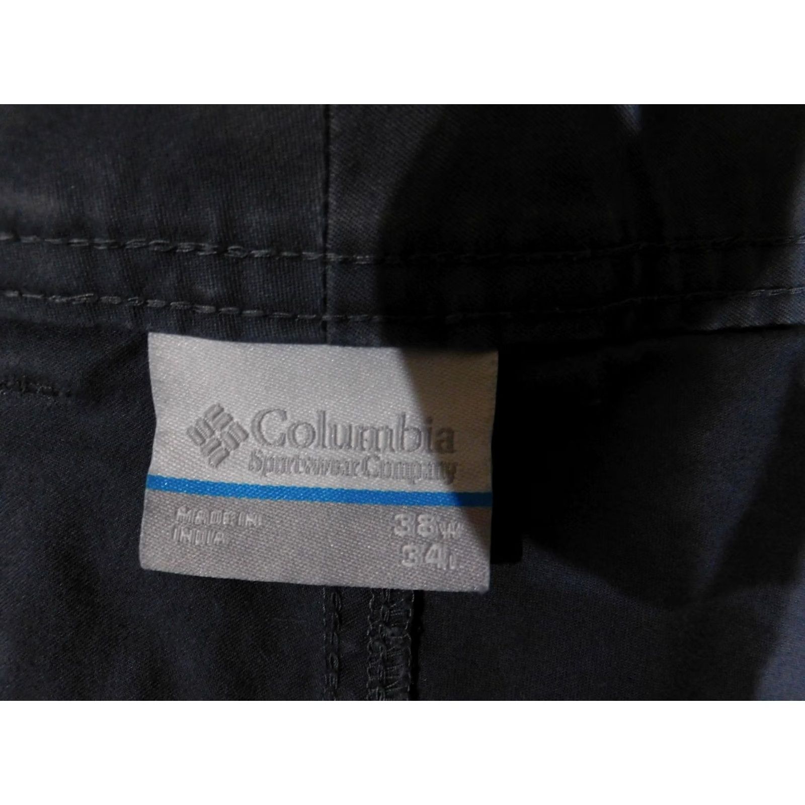 Vintage Columbia Pants Mens 38x34 Gray Regular Fit Cotton Spandex Chino Outdoor AM0449 Size US 38 / EU 54 - 4 Thumbnail