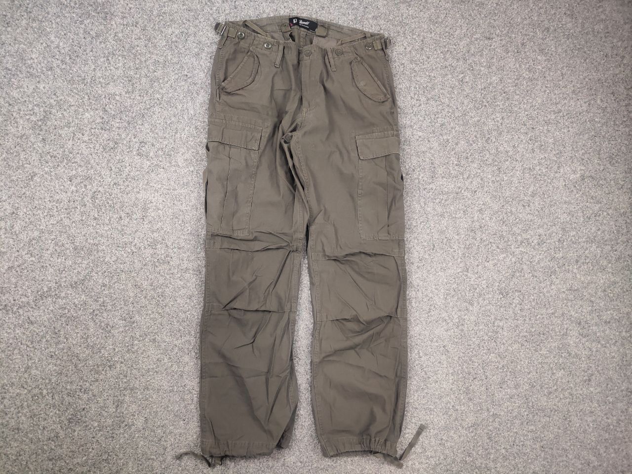 Japanese Brand Vintage Brandit M-65 Cargo Baggy Pants Military Japan Y2K Size US 32 / EU 48 - 7 Thumbnail
