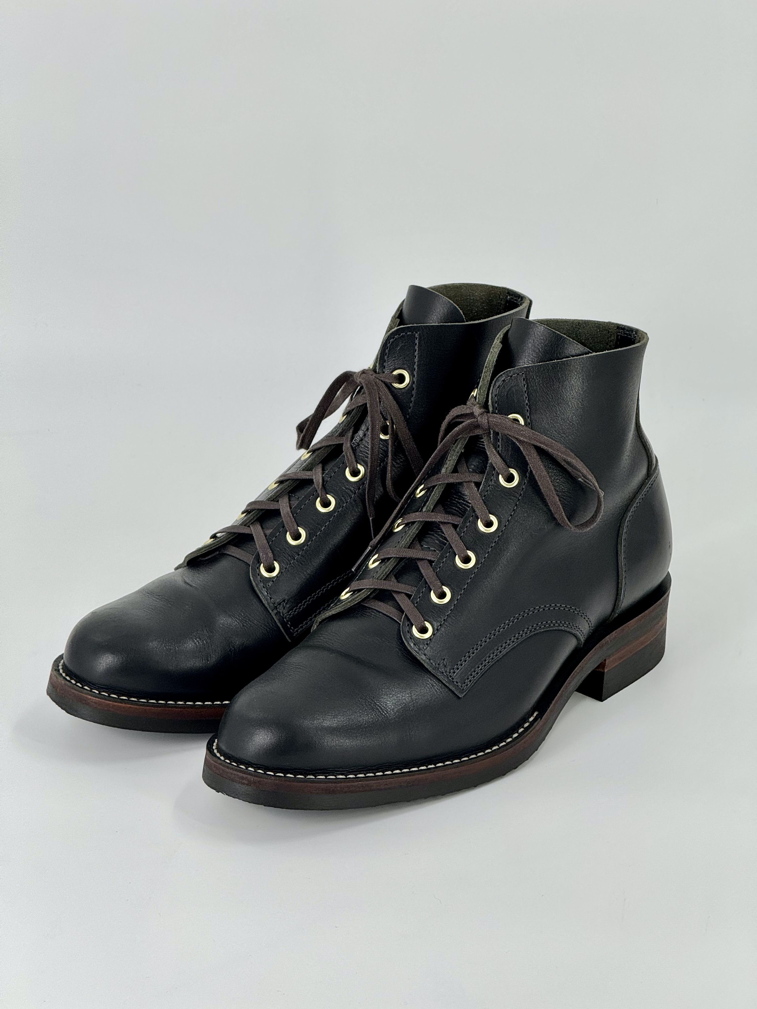 Japanese Brand Jack & White Brothers by White Kloud Black Boots Japan 10 Size US 10 / EU 43 - 3 Thumbnail