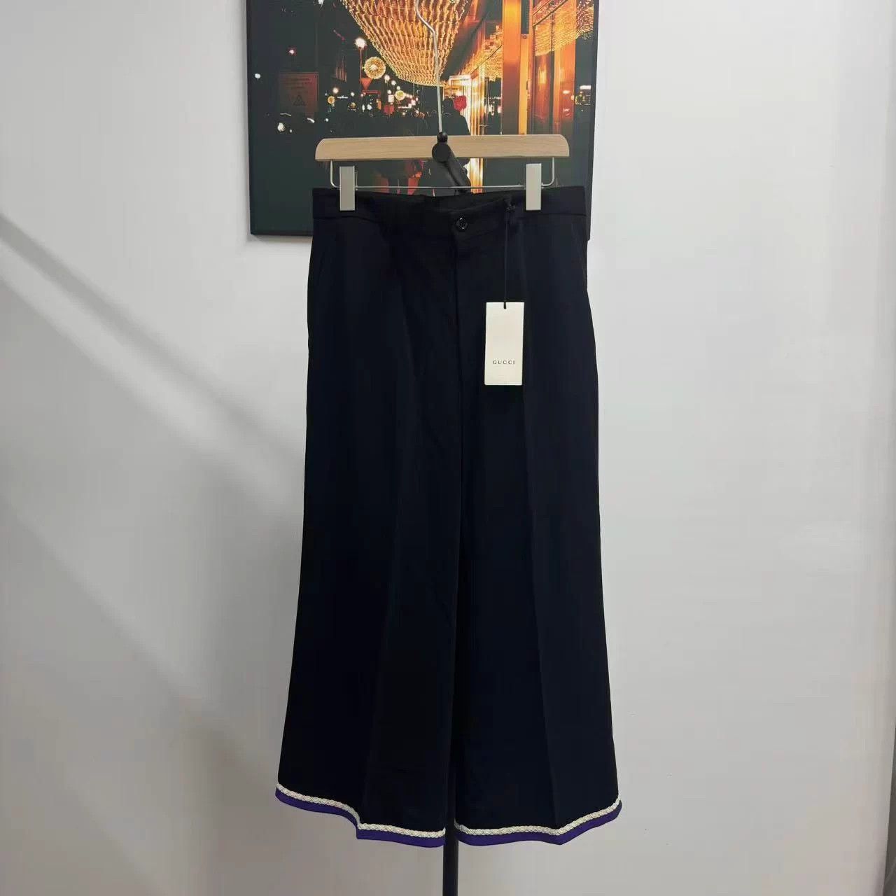 Gucci Gucci Black 46 IT 41/90 Pants Size US 30 / EU 46 - 1 Thumbnail