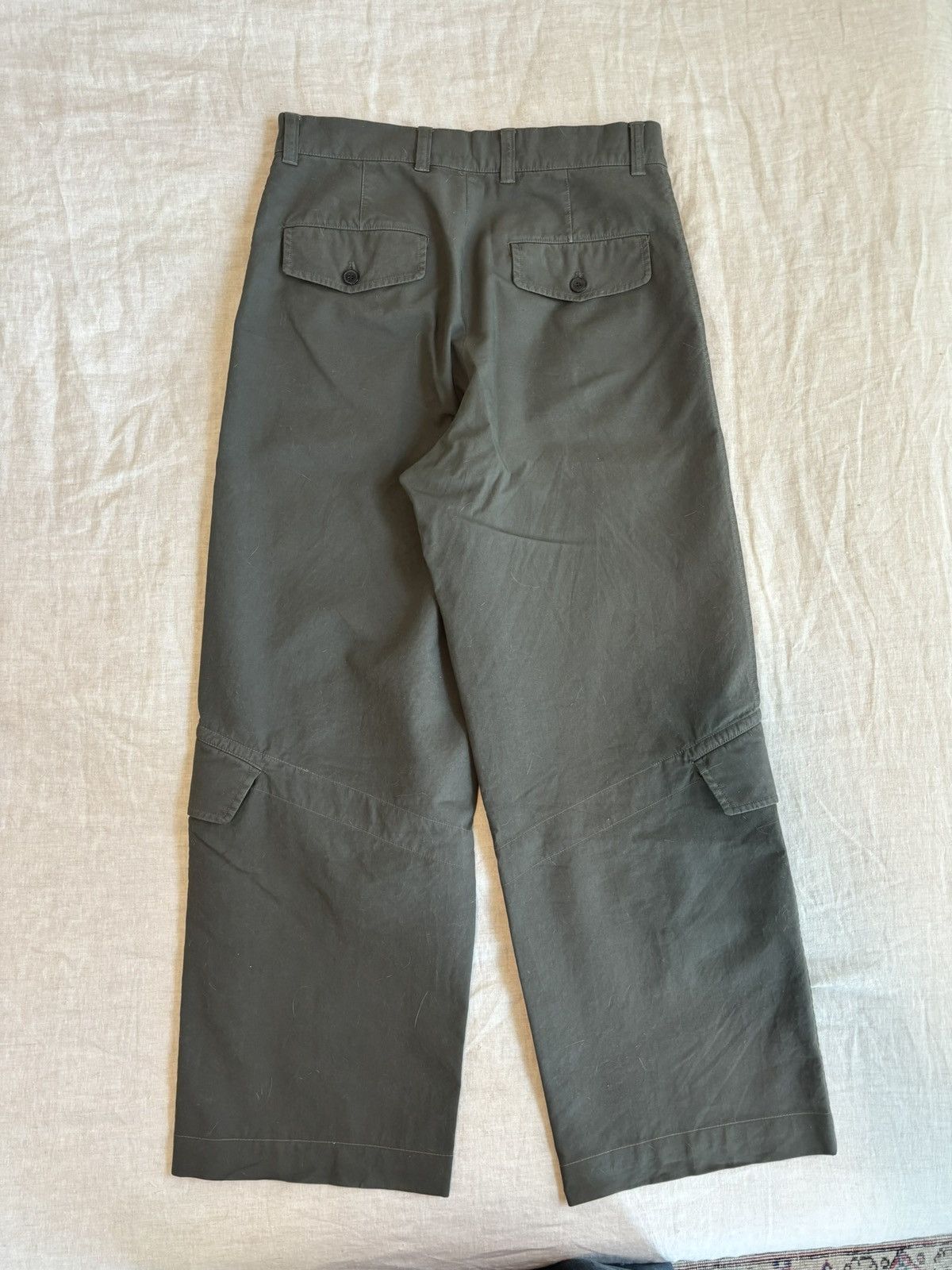Dries Van Noten Dries Van Noten Cargo Pants Wide Leg Size US 34 / EU 50 - 2 Thumbnail