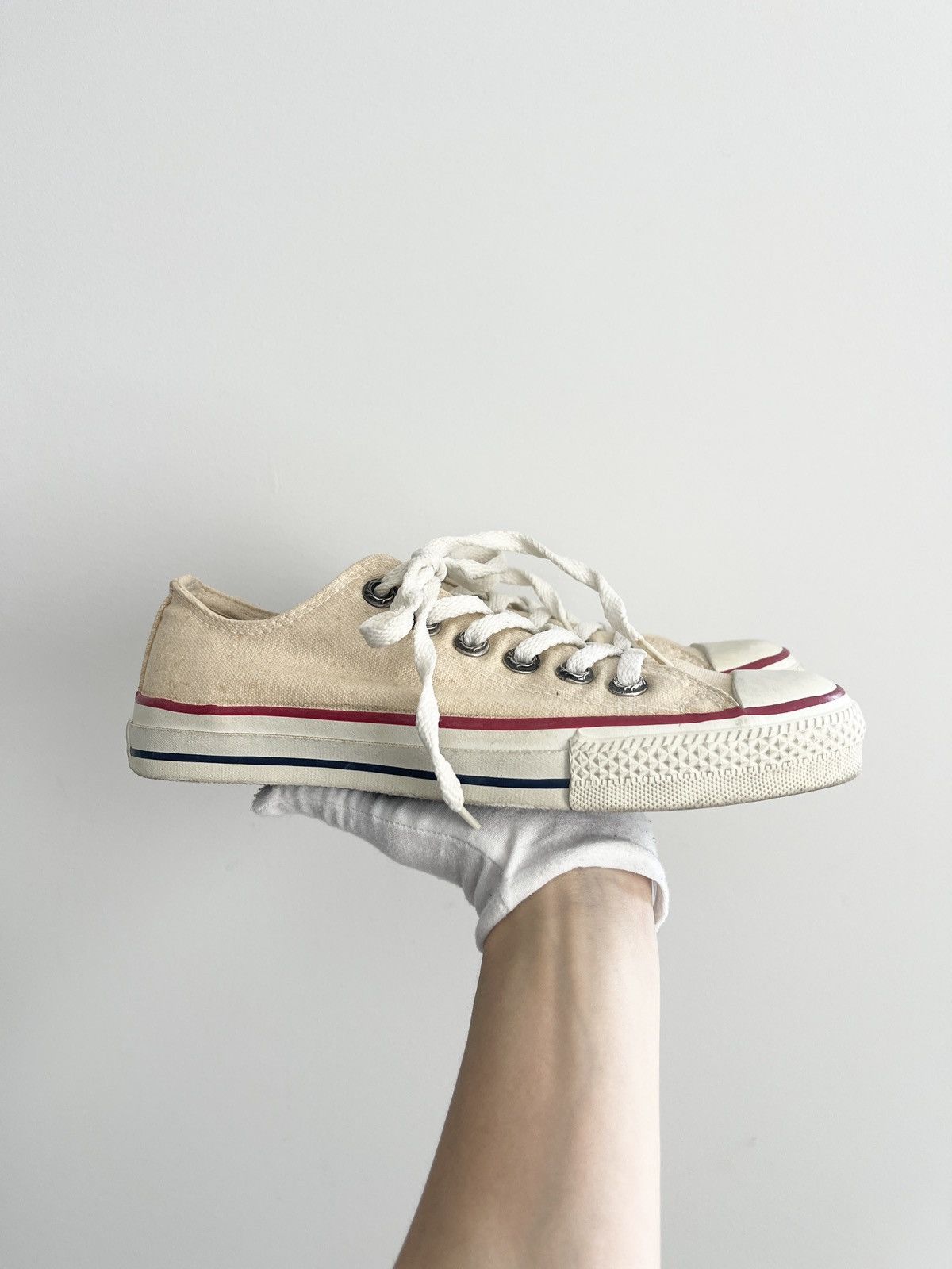 Chrome Hearts STEAL! Vintage 2000s Chrome Hearts Converse Chuck Taylor Low Size US 7 / EU 40 - 3 Thumbnail