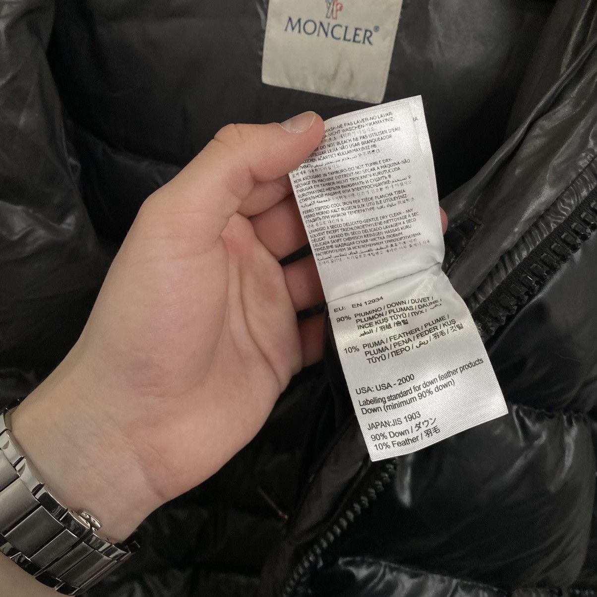Moncler Vintage Moncler Puffer Jacket Size US XL / EU 56 / 4 - 21 Thumbnail