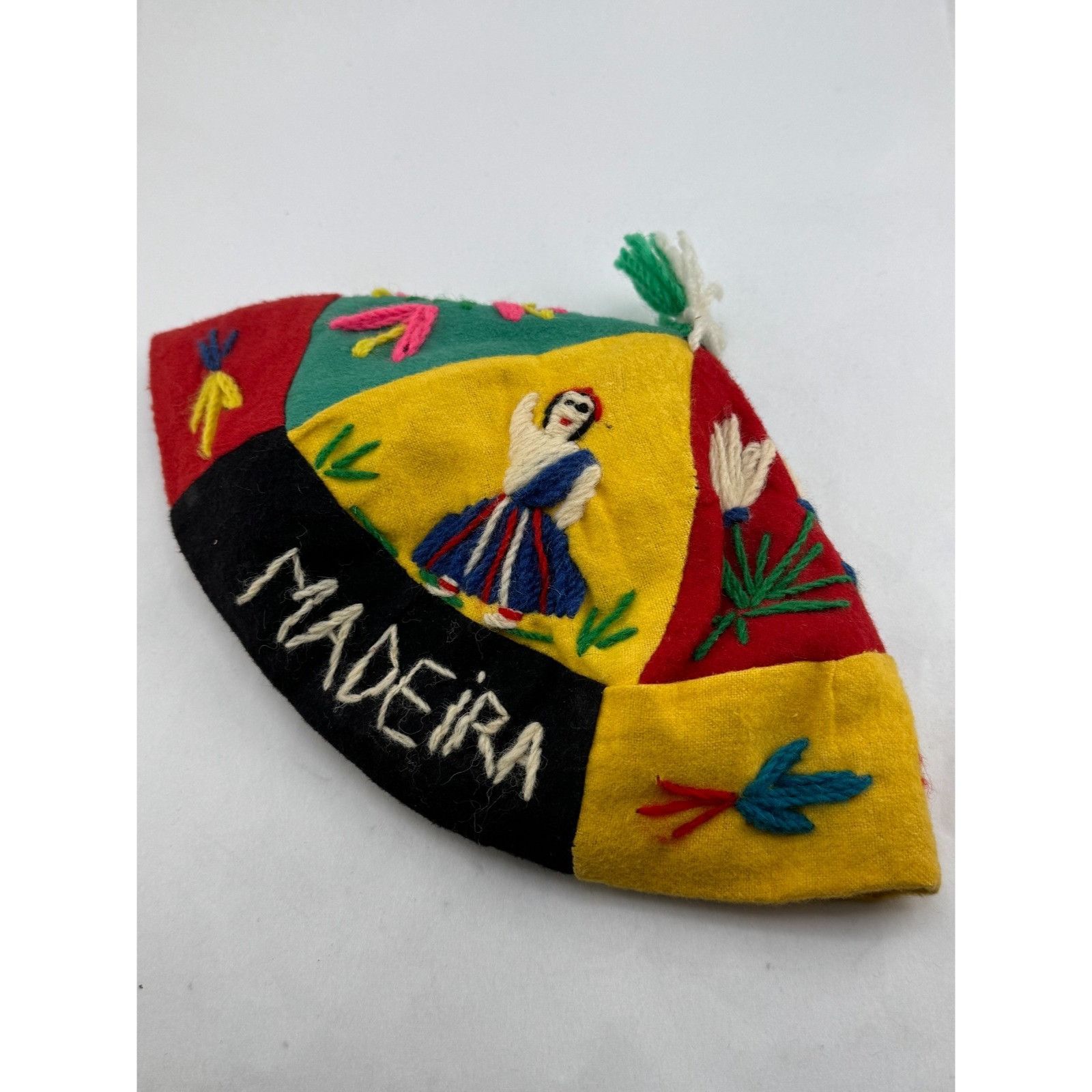 Other Rare Vintage Madeira Portugal Folk Art Embroidered Travel So Size ONE SIZE - 1 Thumbnail
